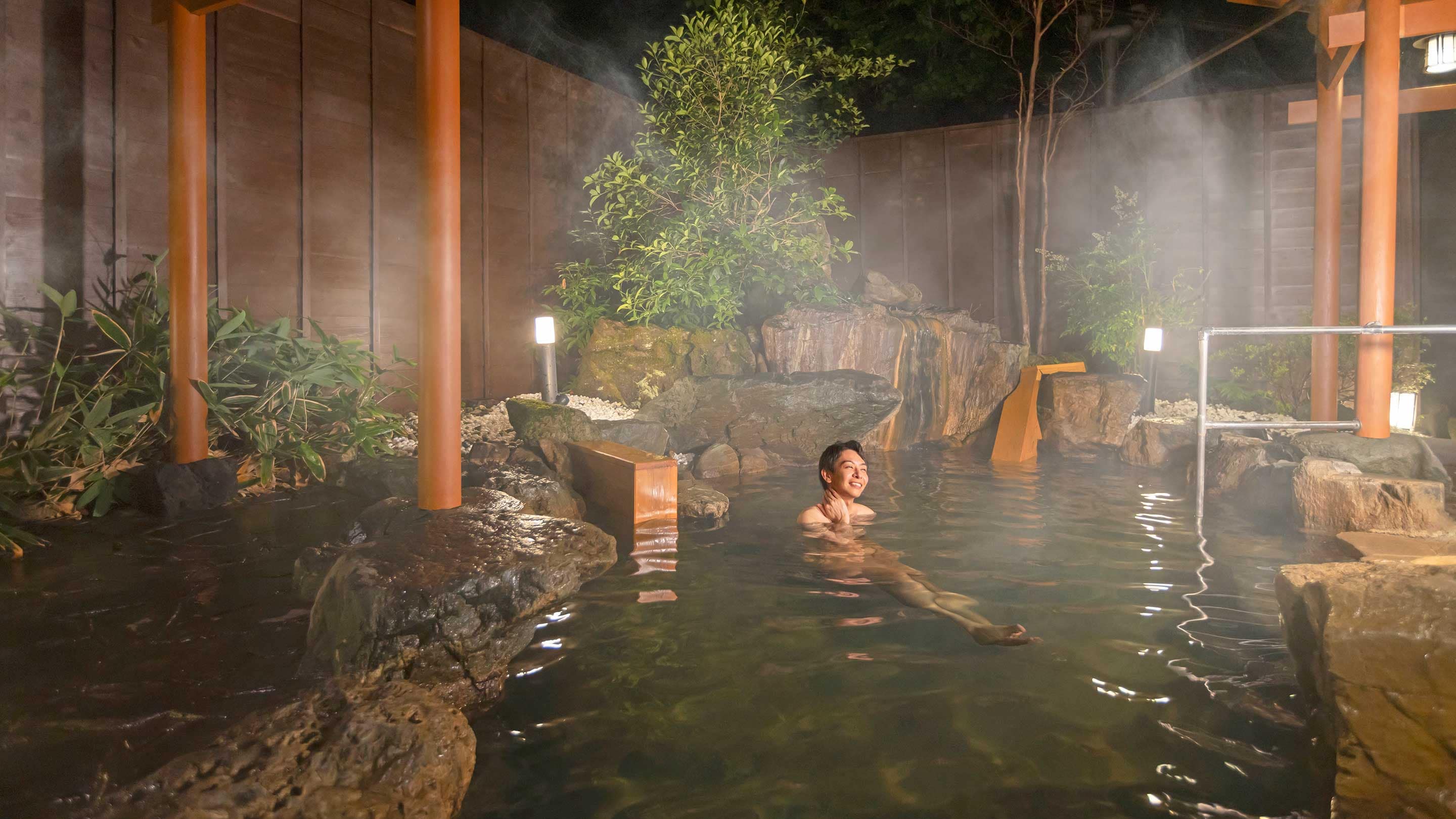 Image of the open-air bath "Iwane"