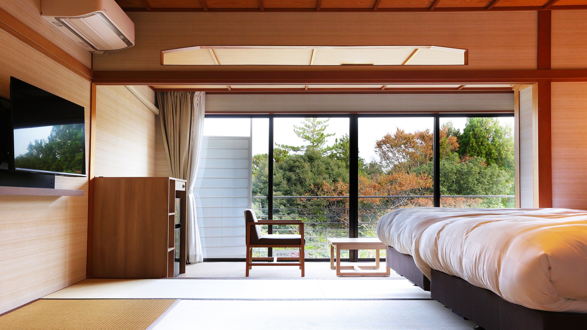 Modern Japanese style twin room