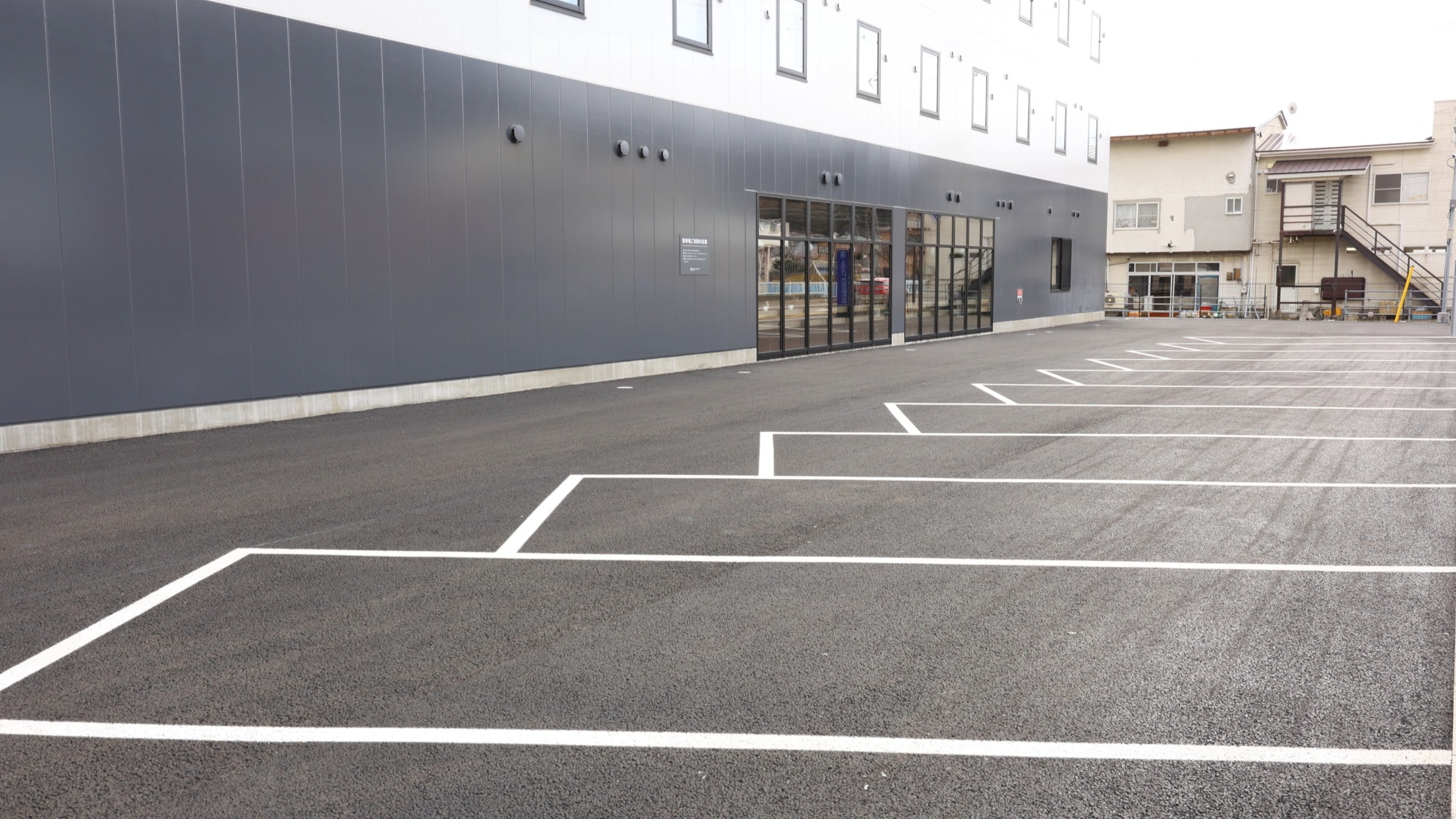 Facilities within the building: On-site parking (first-come, first-served basis)