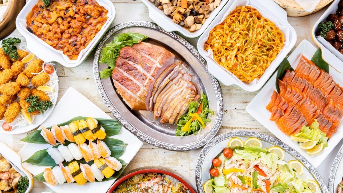 Dinner buffet 16:9