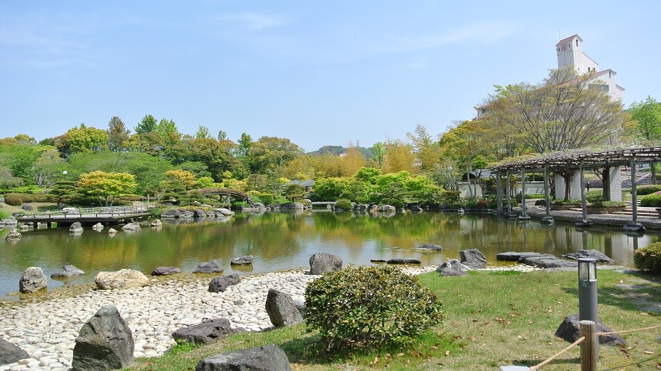 日本花园 初夏