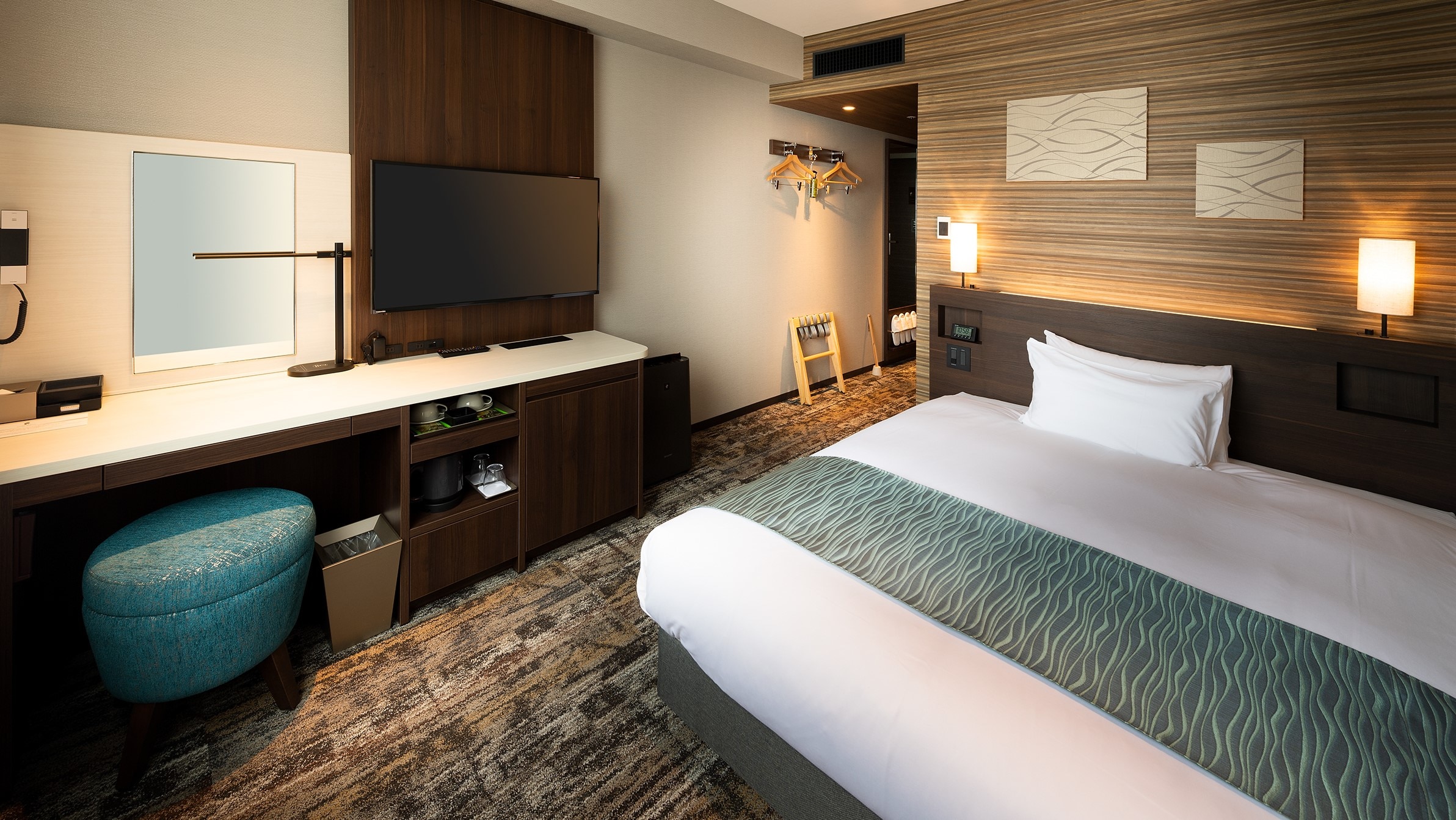 Double room (19.8 ~ 19.9㎡)