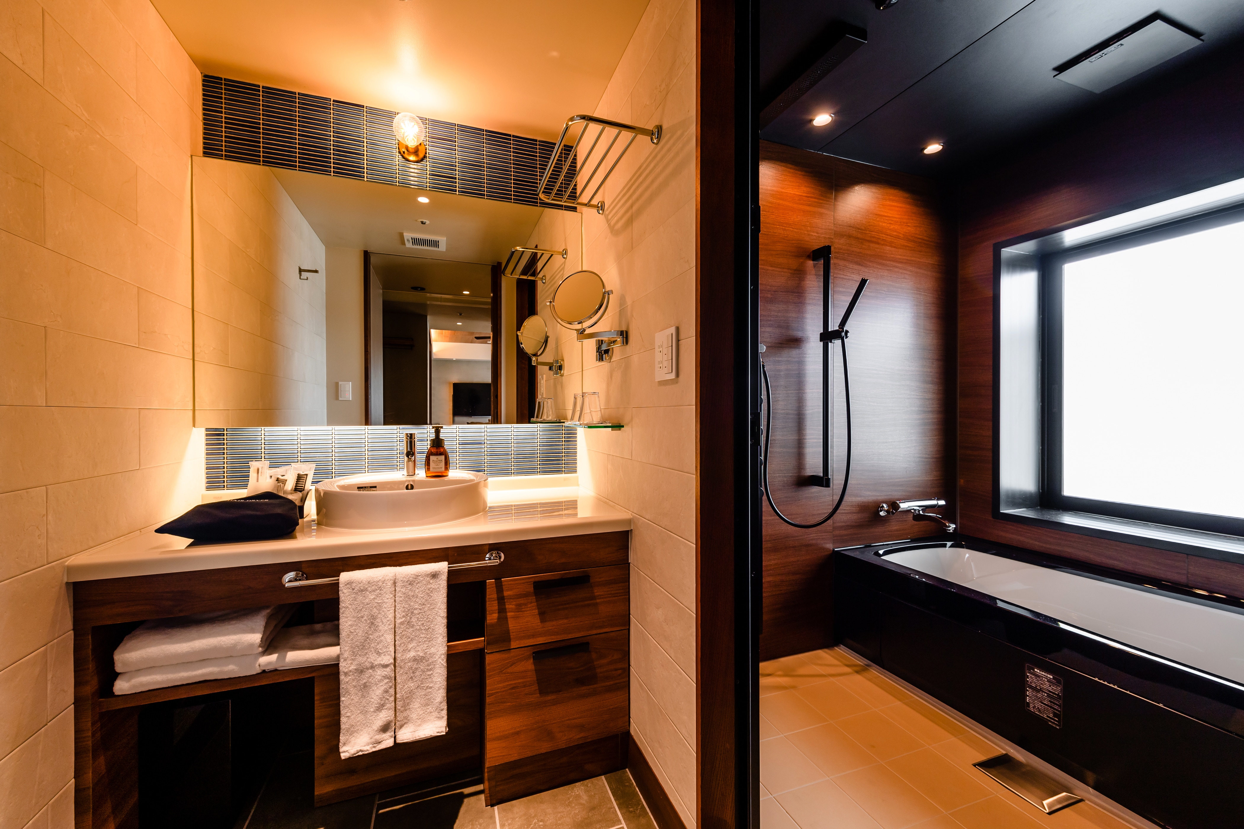 Terrace suite room powder space