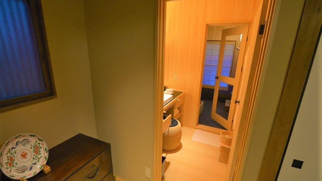 An example of a Japanese-style bathroom in the new building