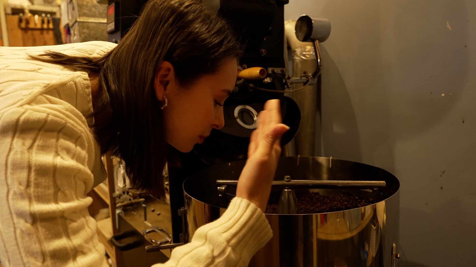 Just facing coffee will enrich your soul.