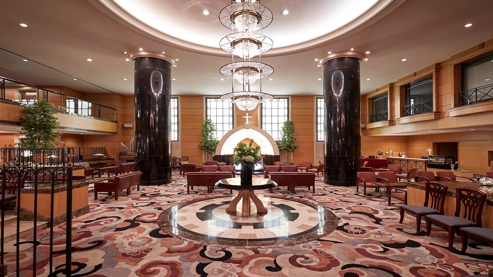 【ティーラウンジ　クローバー】待ち合わせなどちょっとした一息にご利用ください。