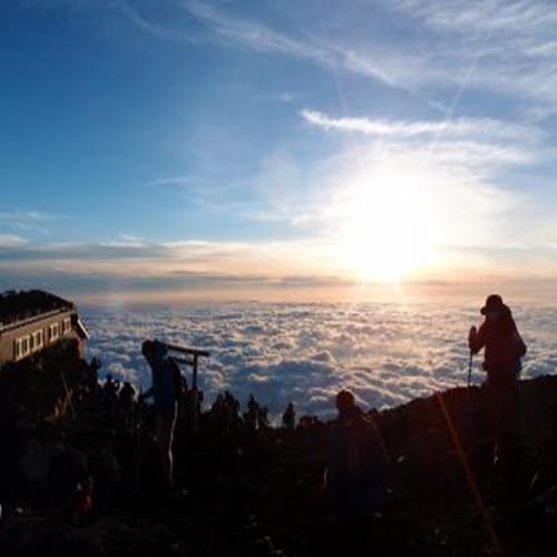 富士山日出