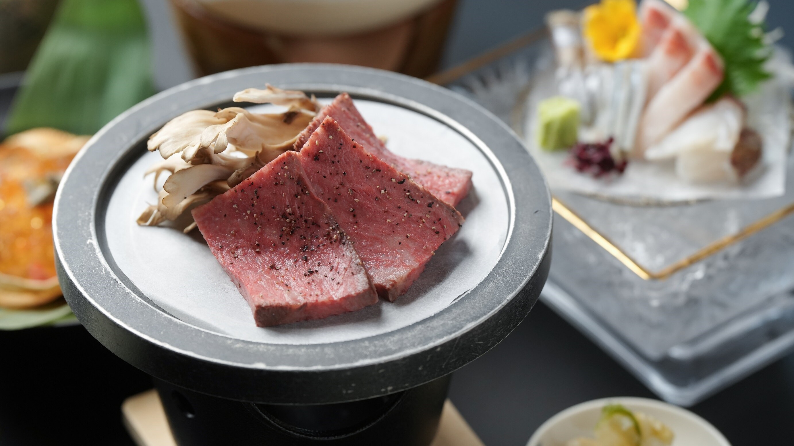 Japanese beef teppanyaki