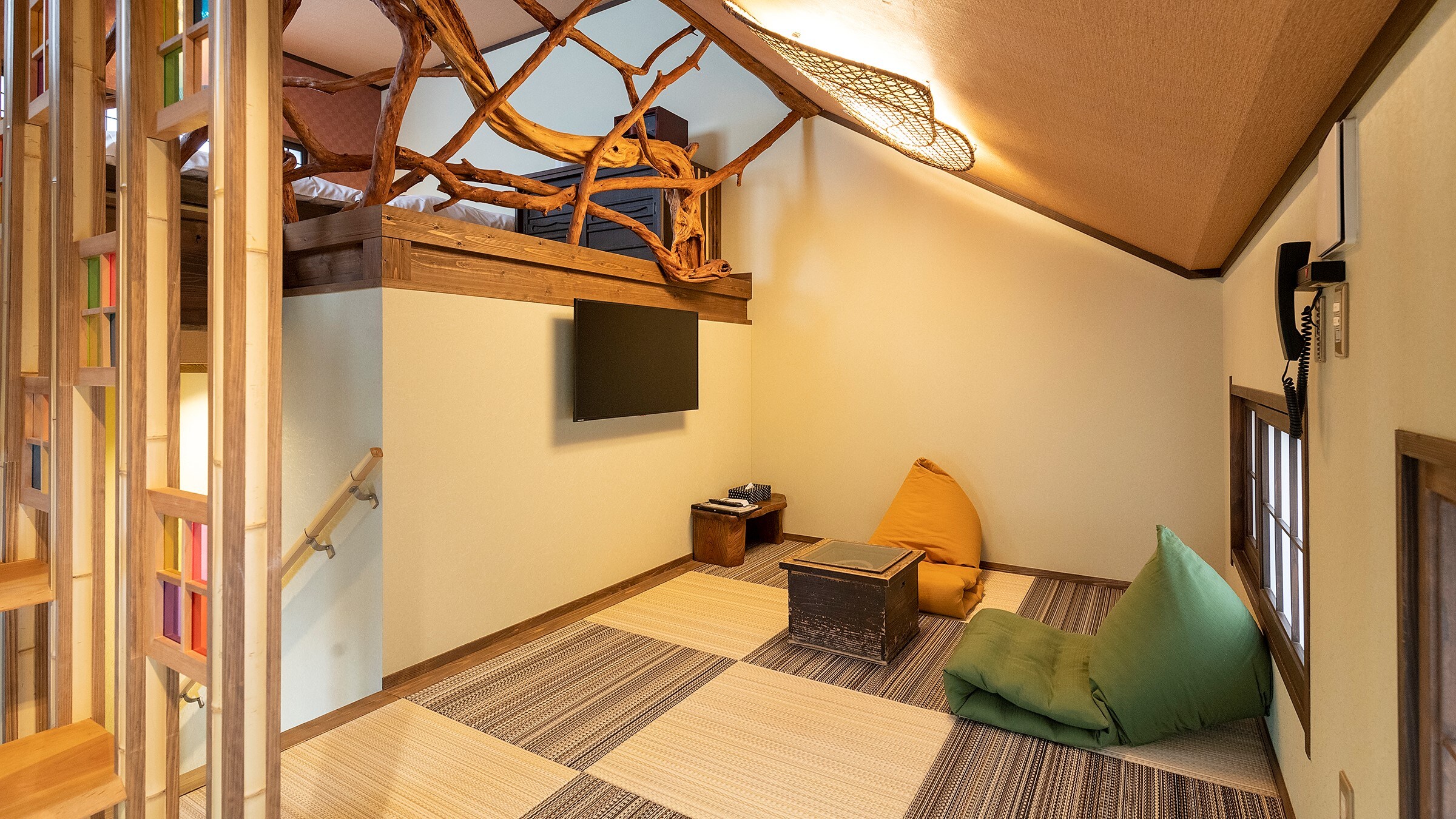 [Teiregi] A 4-tatami room with a hidden room-like interior