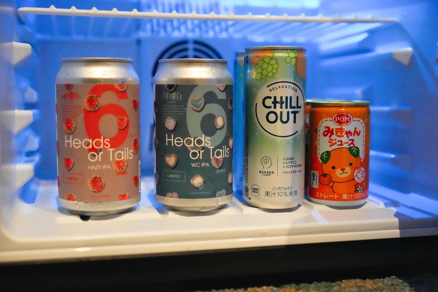 Minibar eksklusif untuk suite sauna