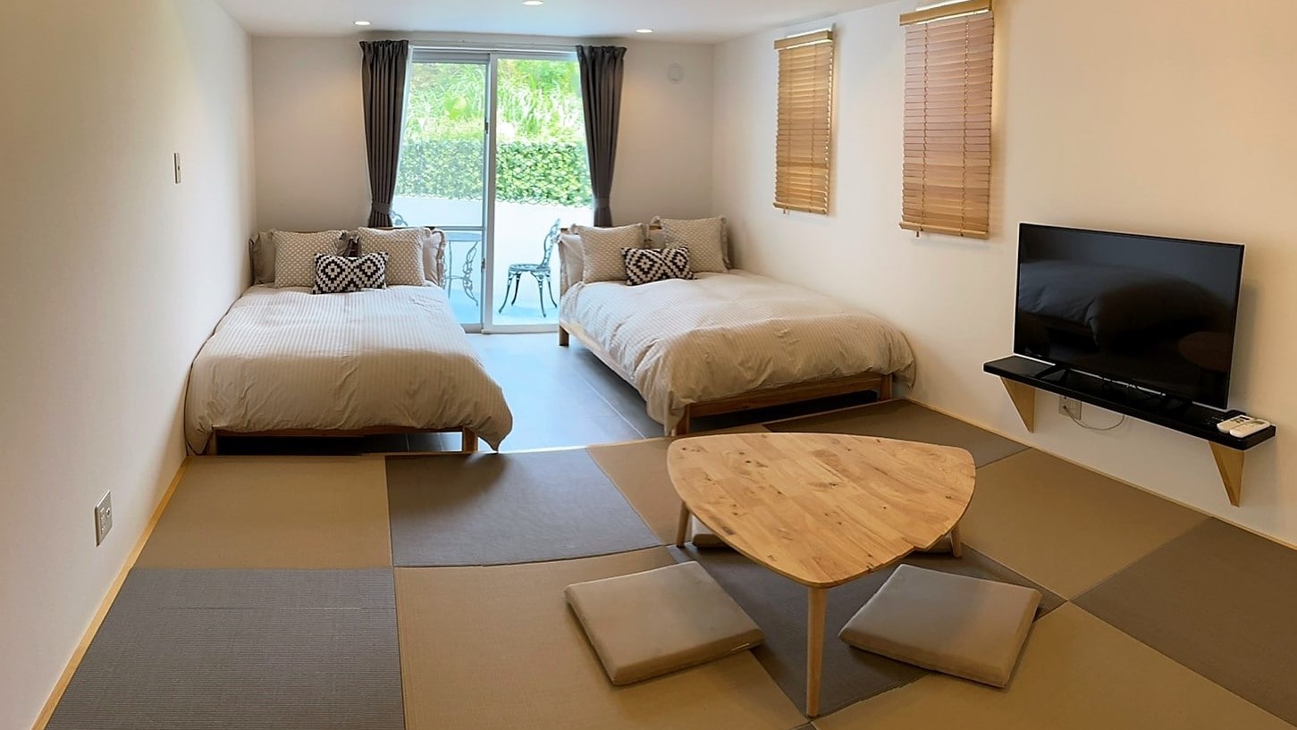 Guest room: Building B / Surrounded by nature, here you can enjoy a view you can't experience in the city. <Example>