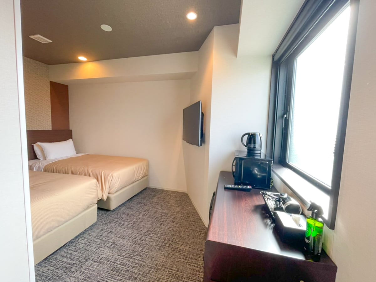 [Twin room] Twin room with a full range of room items ♪