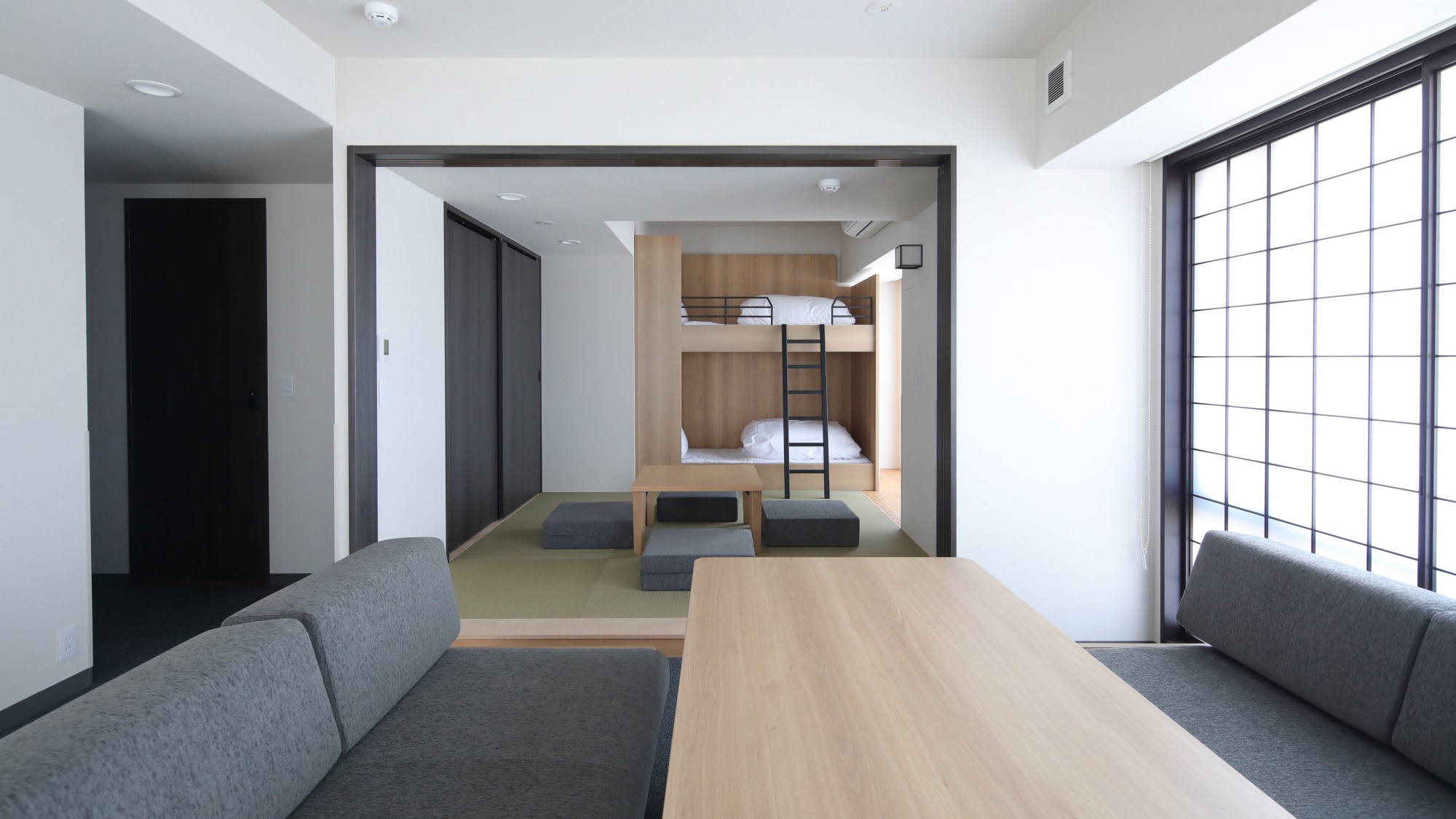 套房（日式西式客房，附雙層床）較高樓層