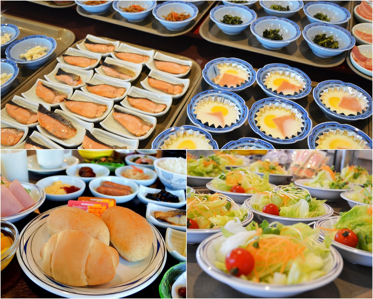 Buffet-style breakfast