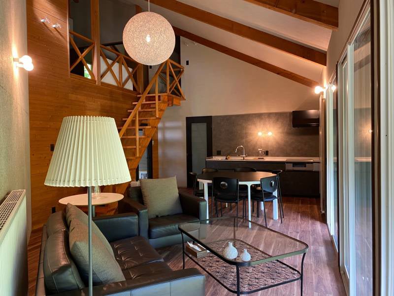 Rental cottage - From the living room to the second floor