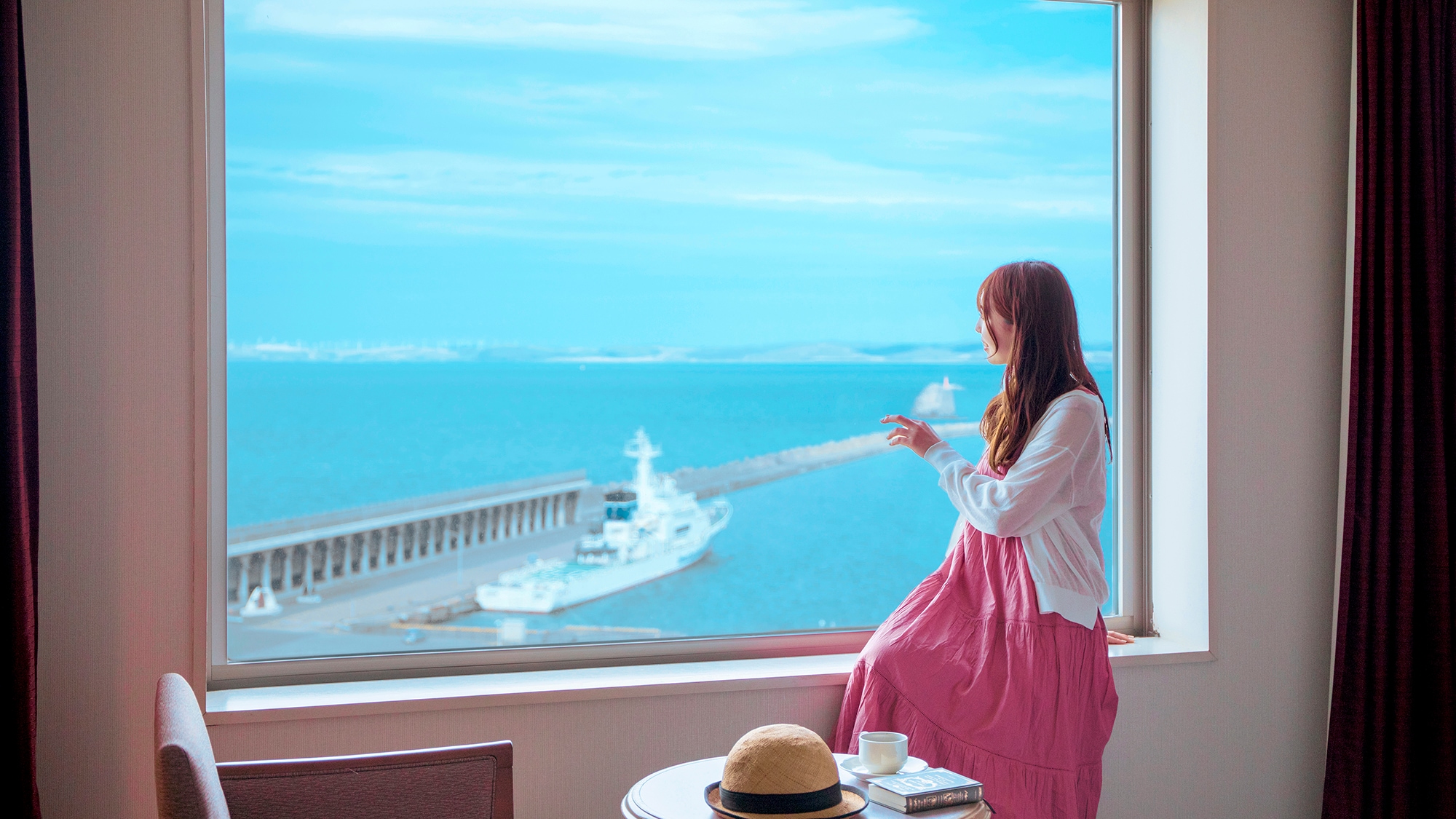 ■留影（海边客房）■