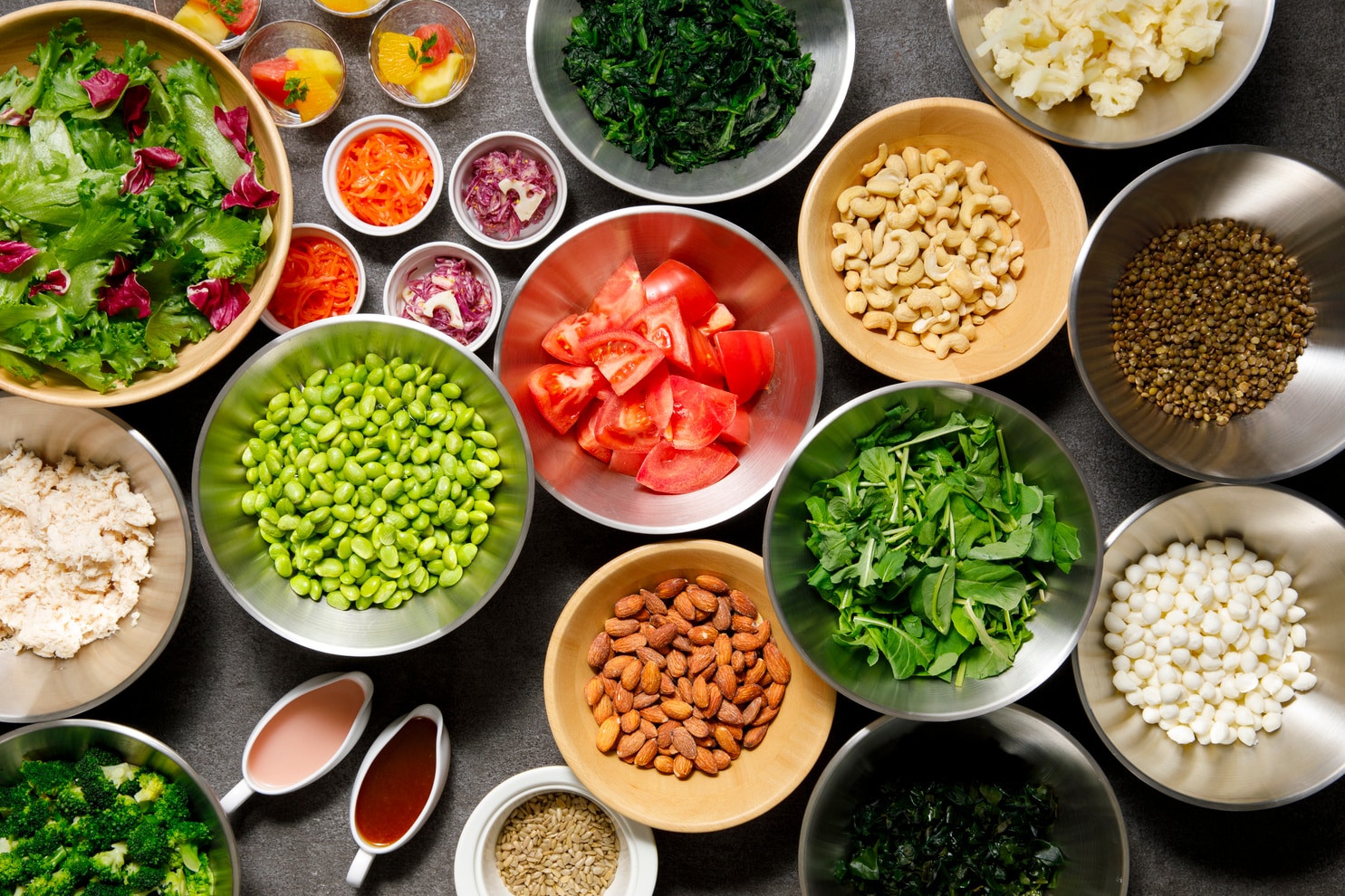 【朝食】カラダに優しい食材を組み合わせてつくるあなただけのパーソナルサラダ