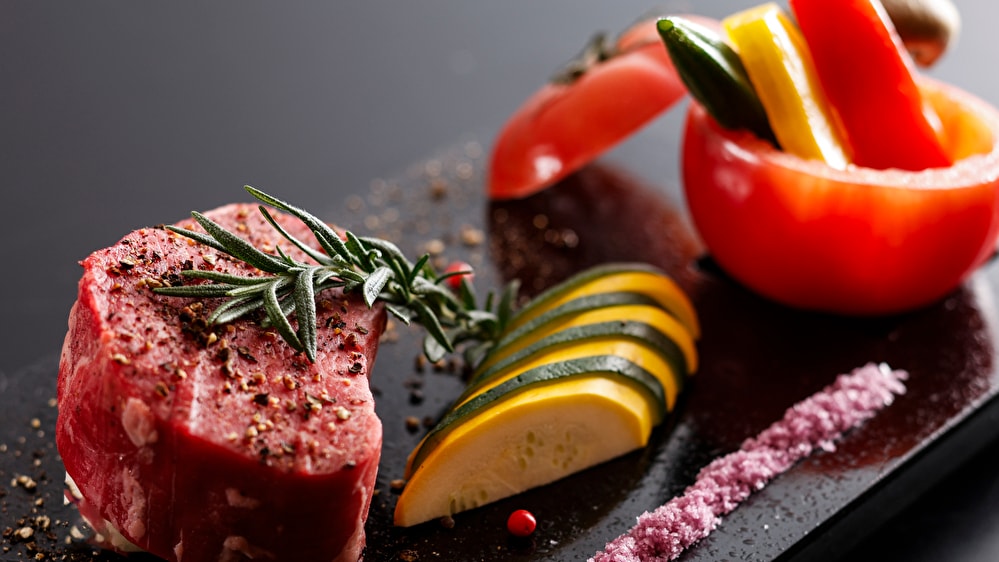 Chef's choice banquet course packed with seasonal ingredients from Sea of Kyoto
