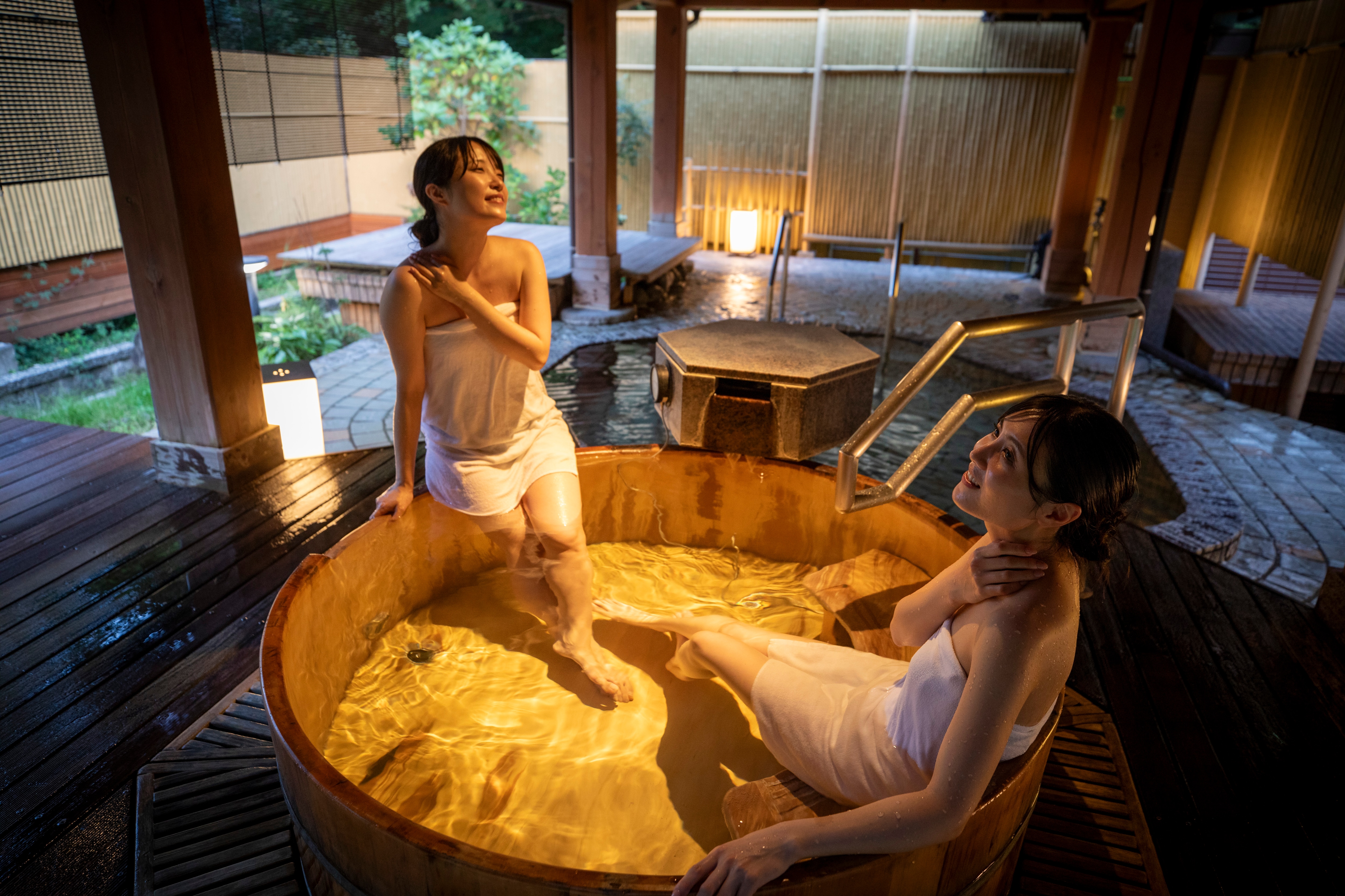 [Ichinoyu] Pemandian terbuka