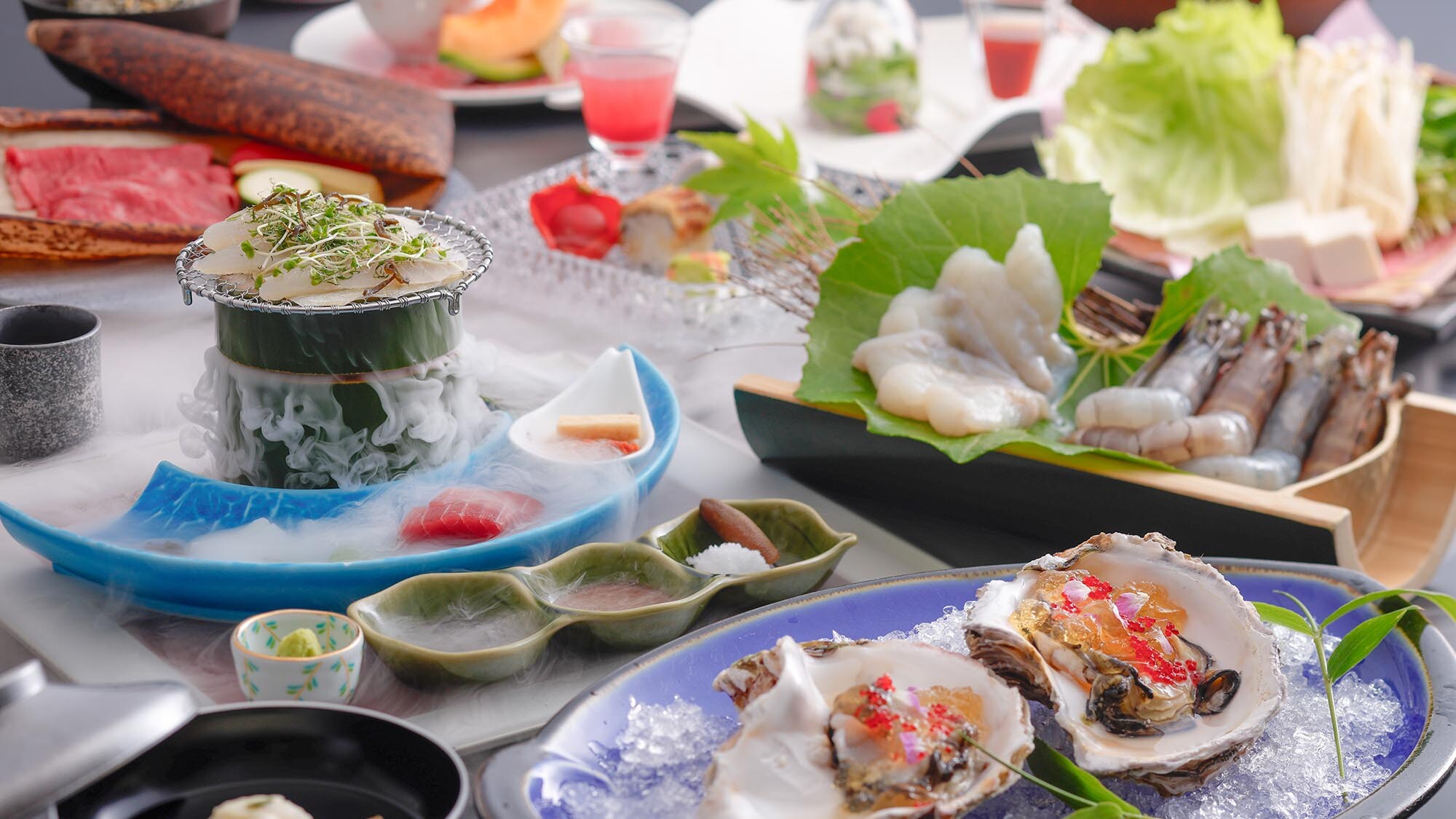 [Summer Dinner] Gekkakou Kaiseki Course [Example]