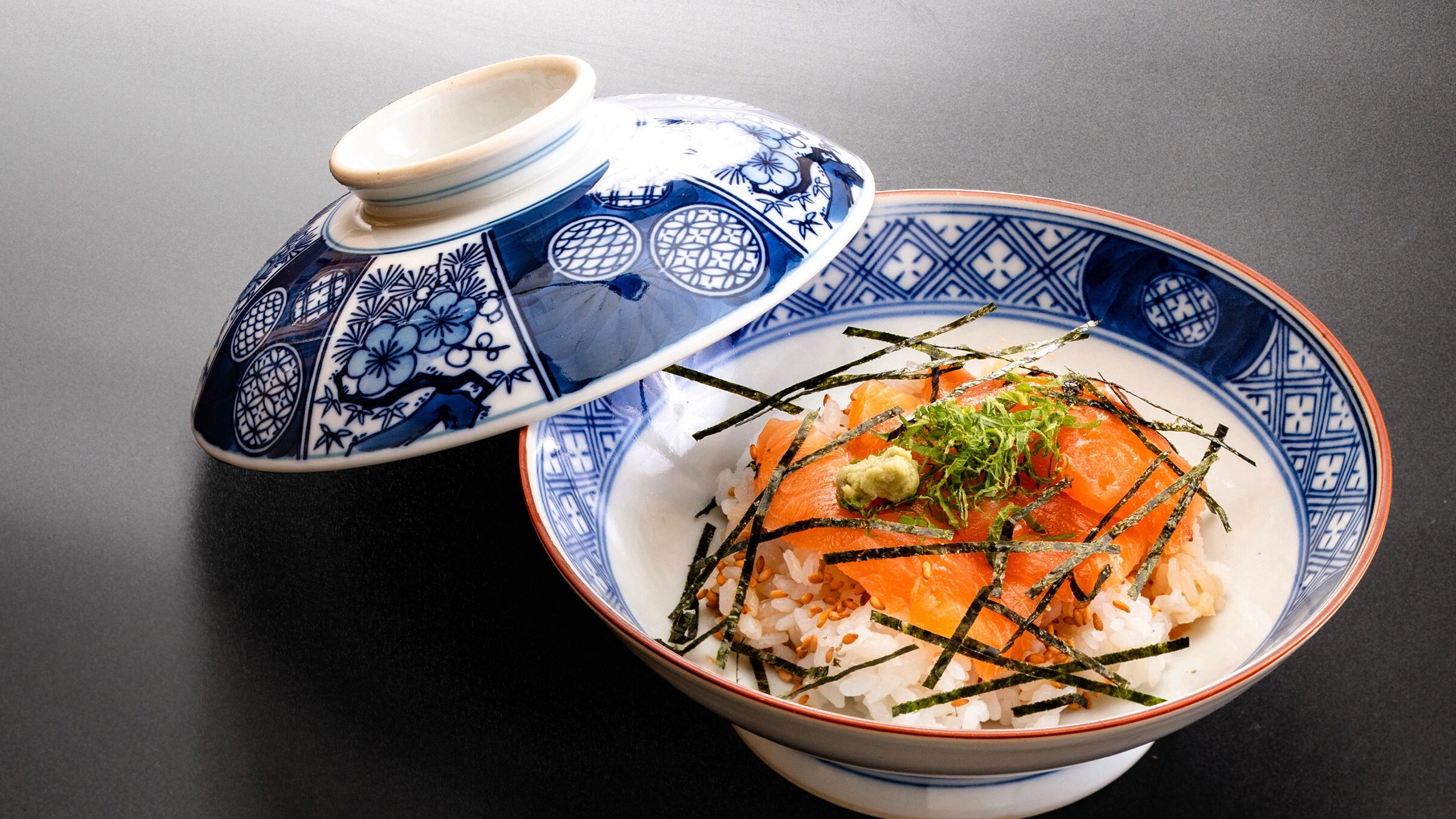 ※【琵琶鱒魚醃漬蓋飯】懷石料理中的人氣料理♪