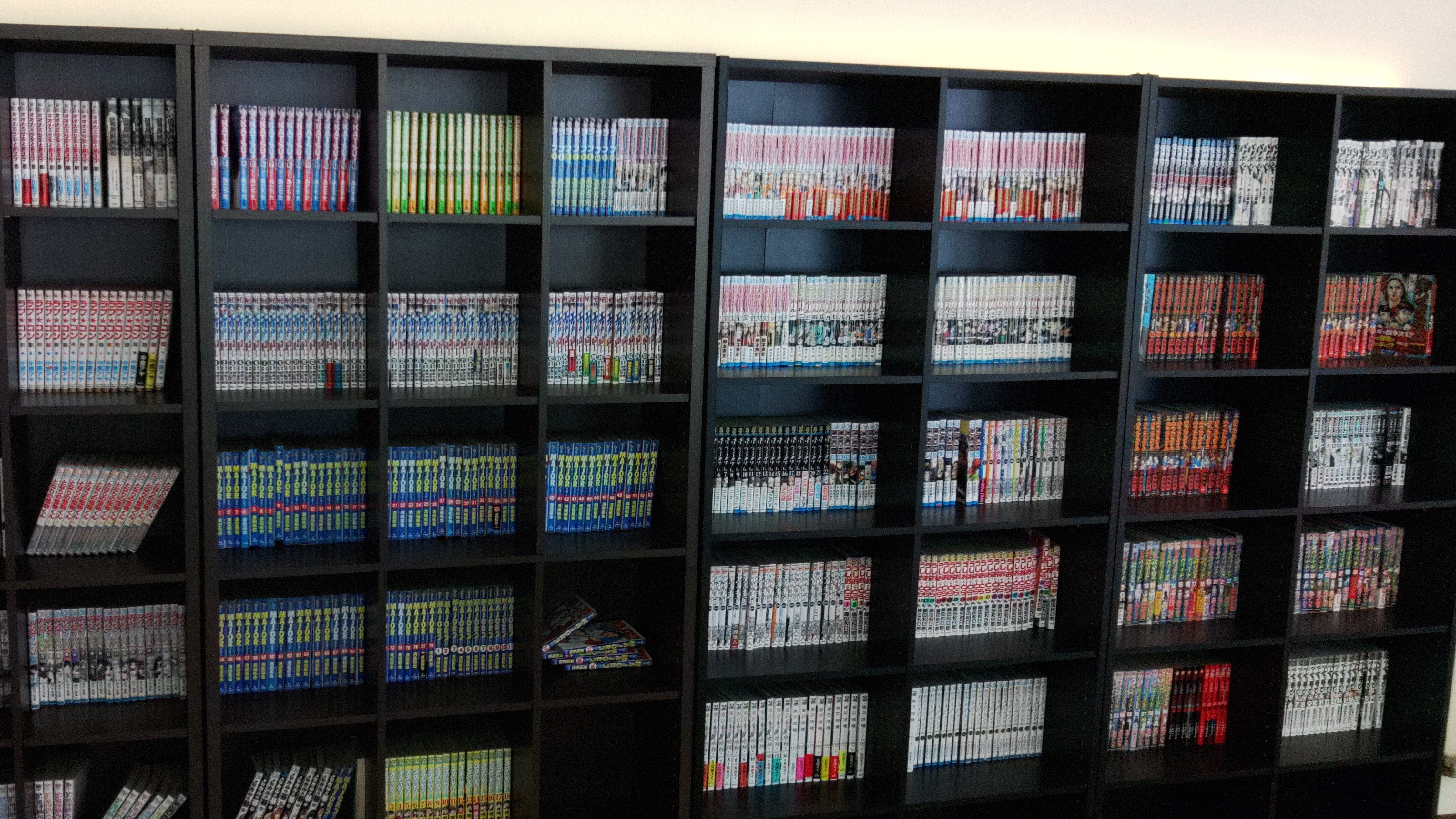 Approximately 2,000 free manga books available