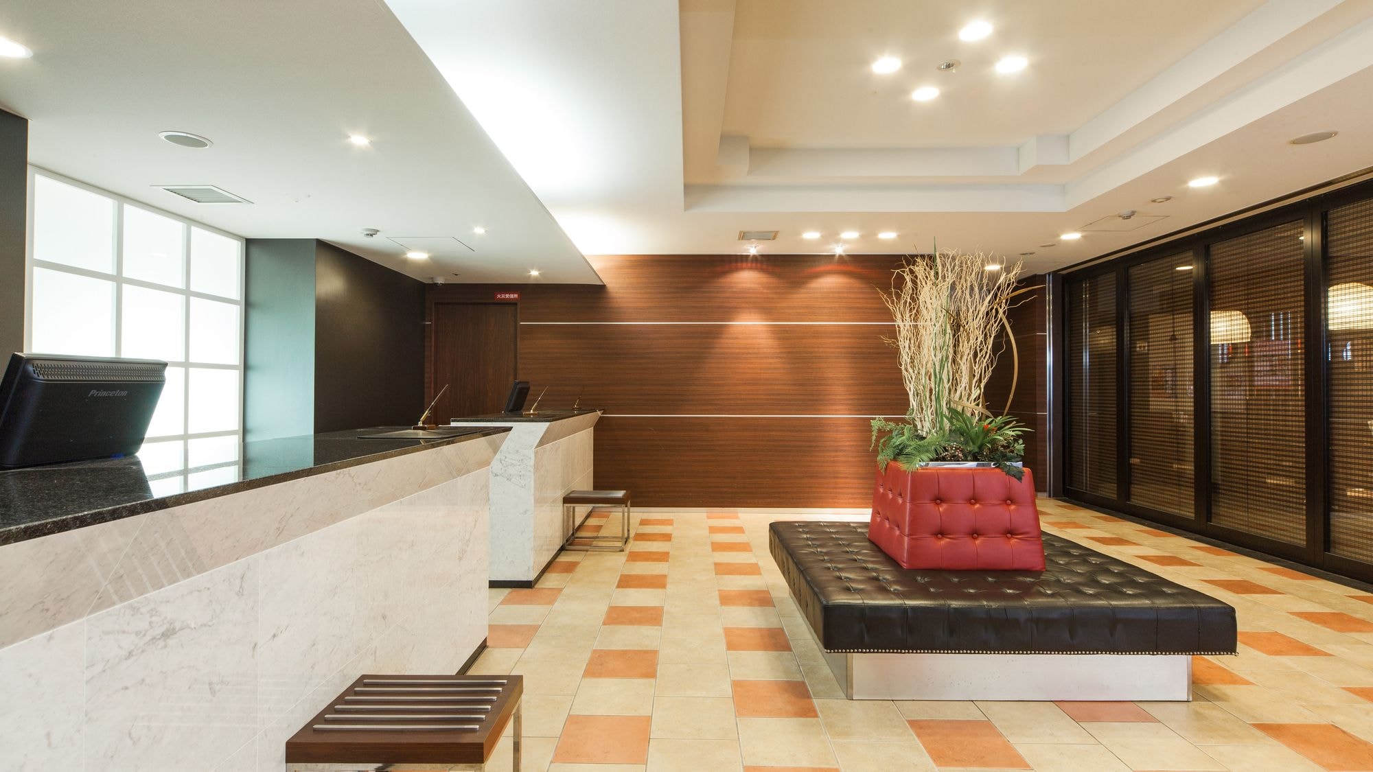 Front lobby