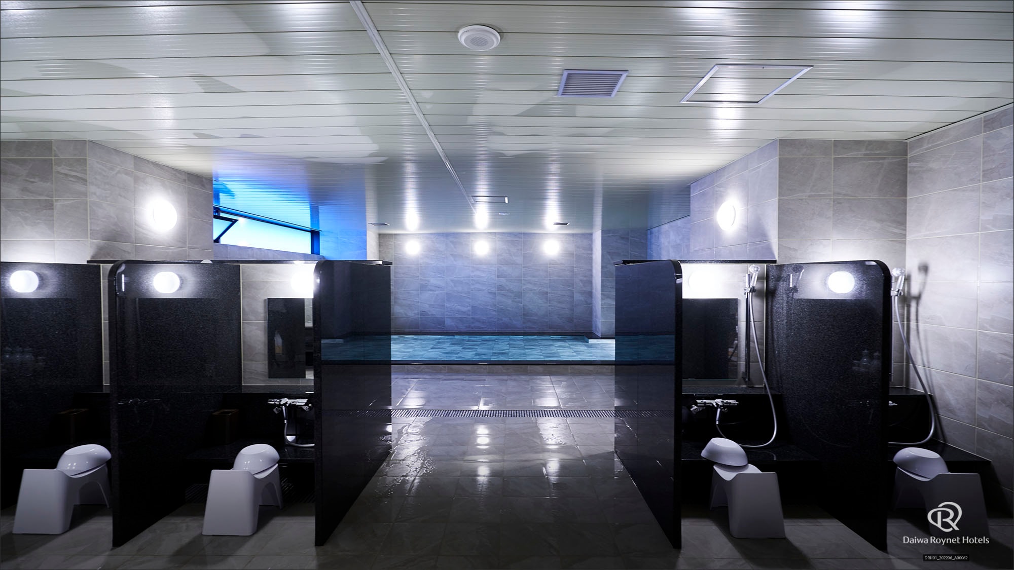 Large communal bath