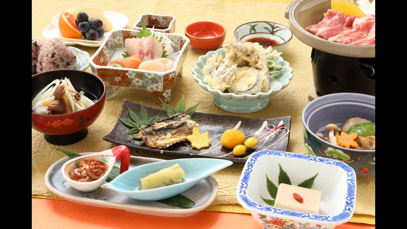 Autumn menu for creative Japanese cuisine "Yumori no Gochisou"
