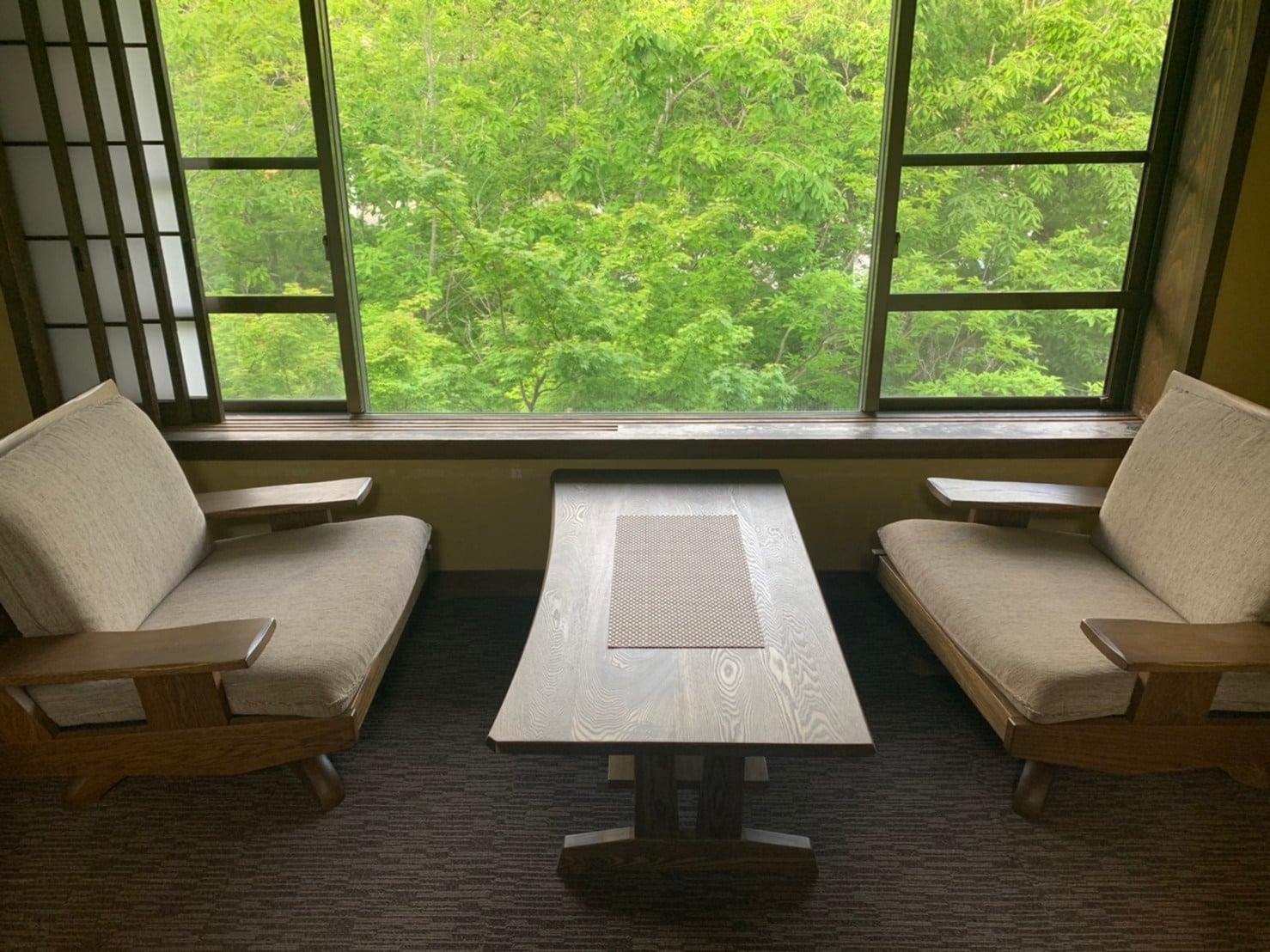View from the second floor