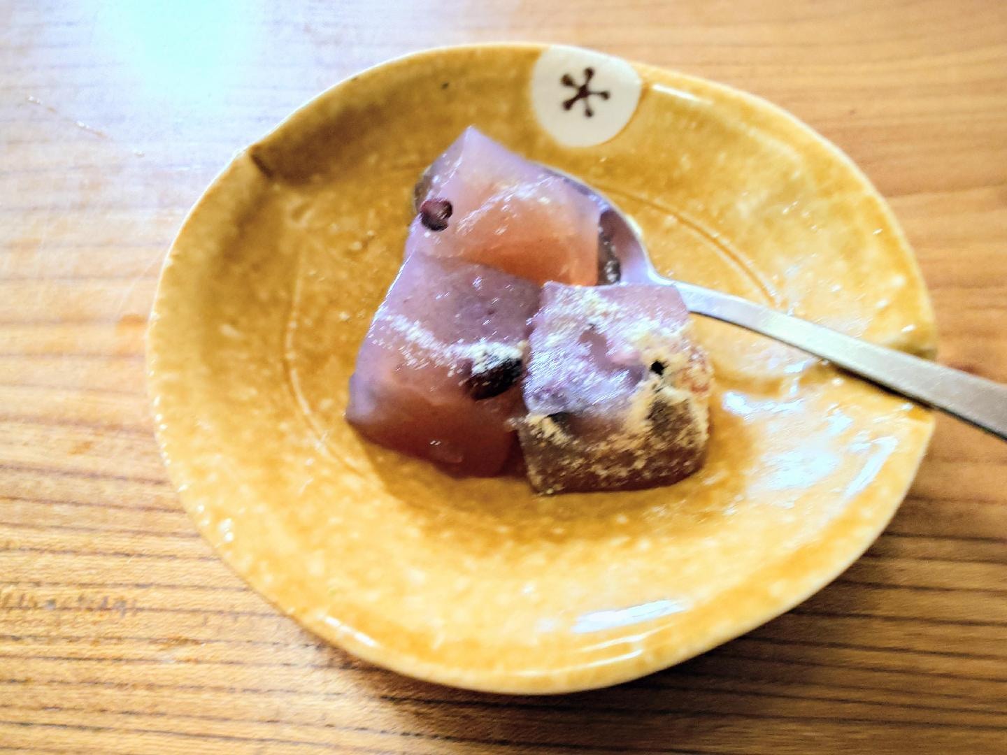 20260110 🍴昼食：十割蕎麦処蕎仙あずきわらび餅.JPG