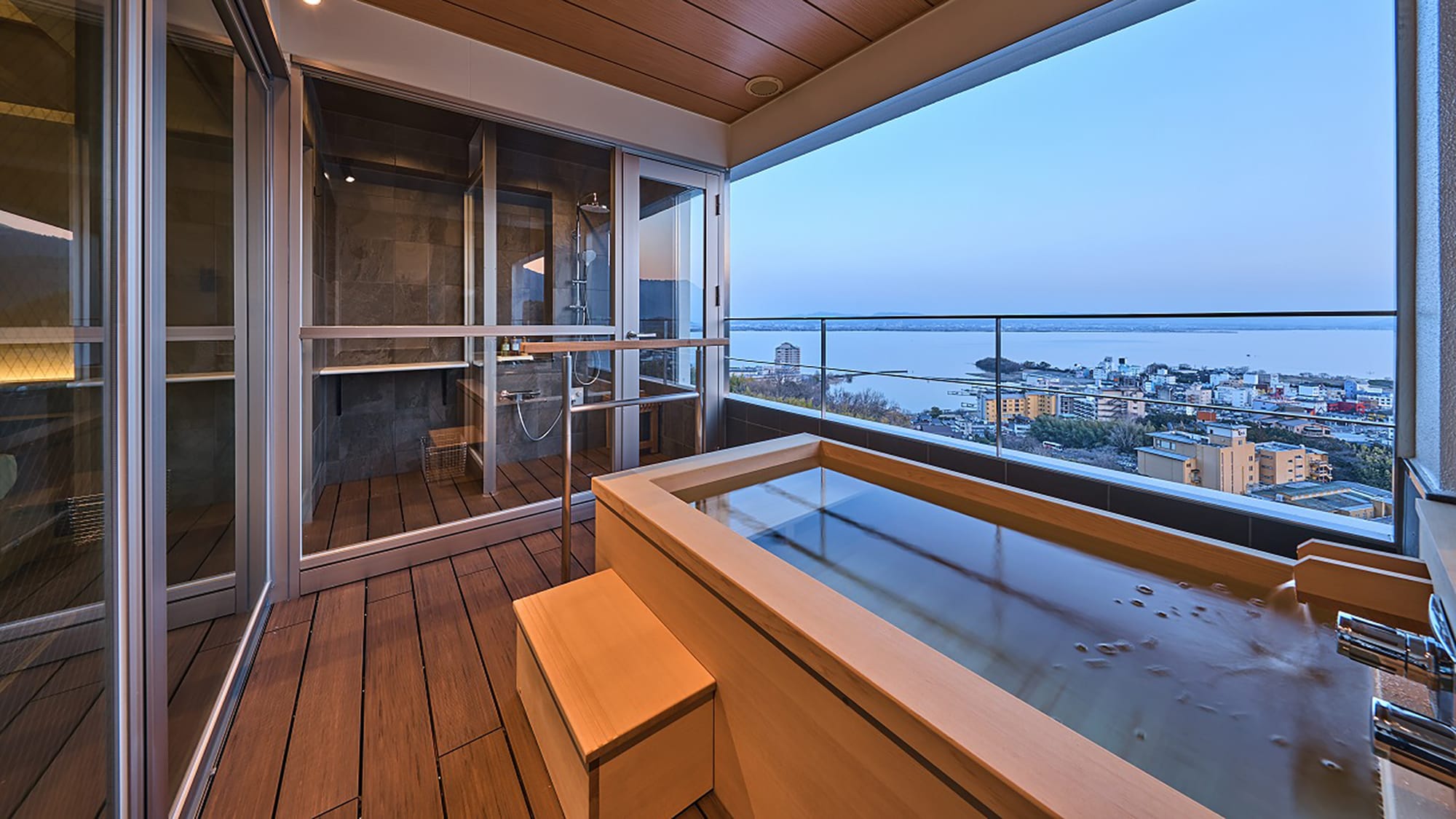 Executive Satoyama Suite with open-air bath [9th-10th floors, non-smoking] (example)