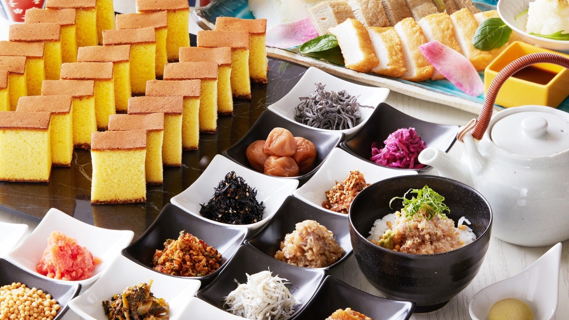 [Breakfast] A rich menu using ingredients from Nagasaki.