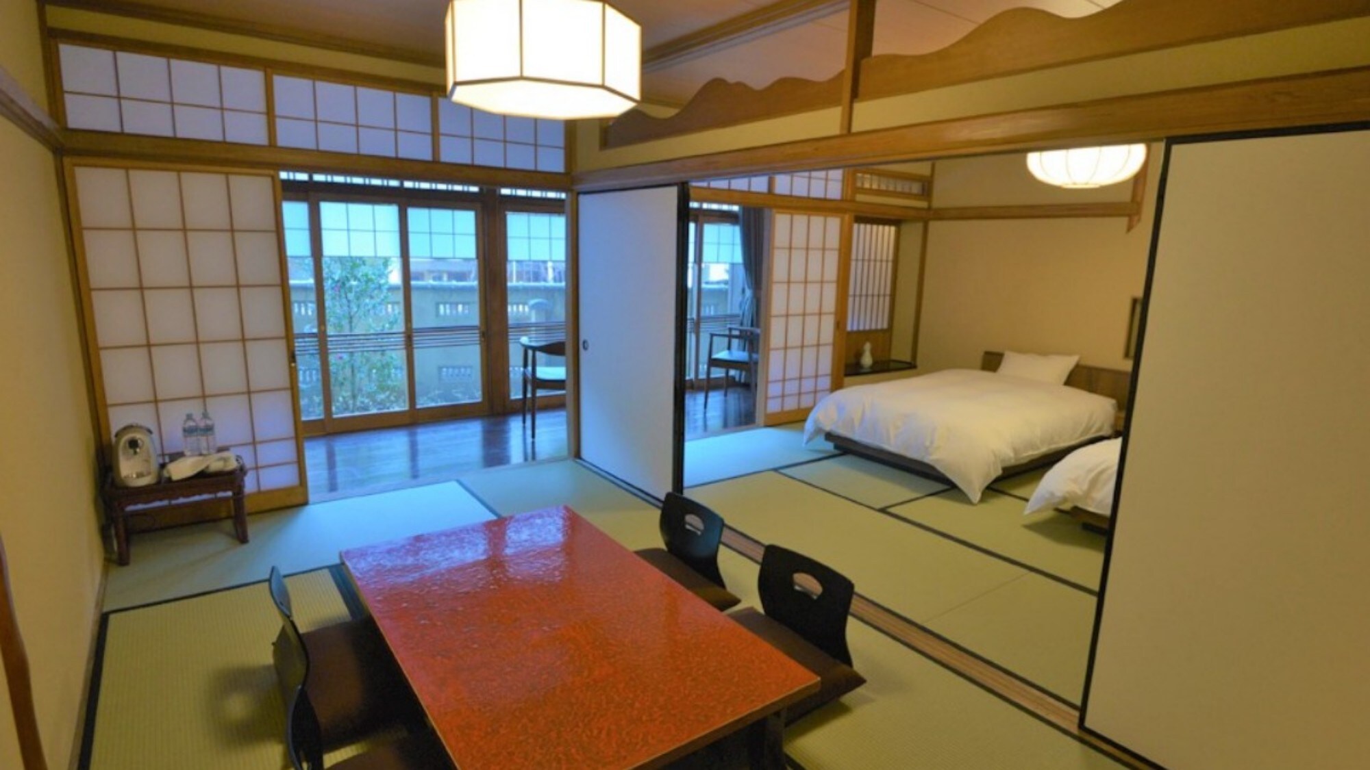 1st floor [With natural hot spring cypress bath] Annex Rakumisou 2 beds