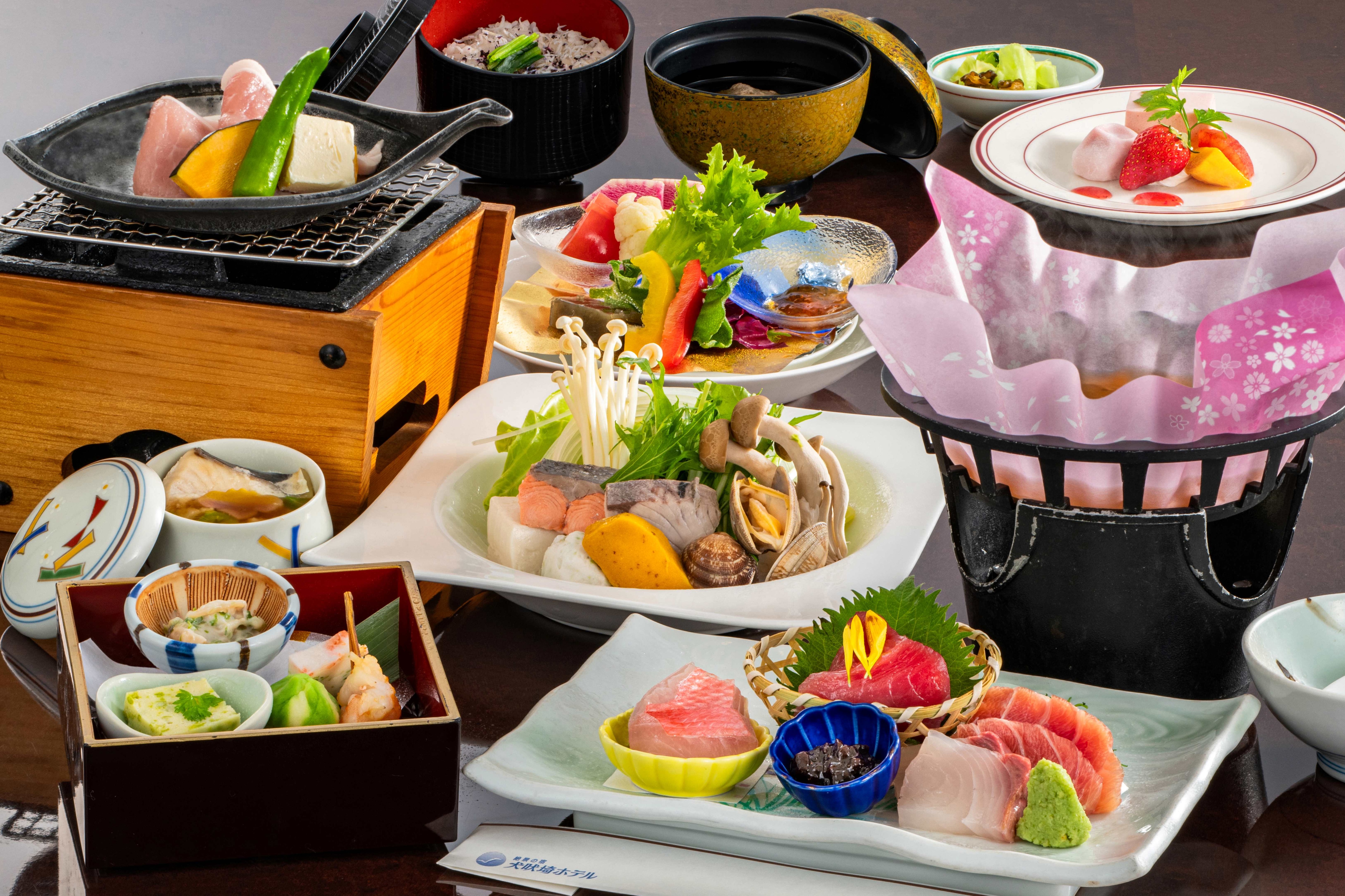 Dinner Kaiseki Course Choshi Sammai