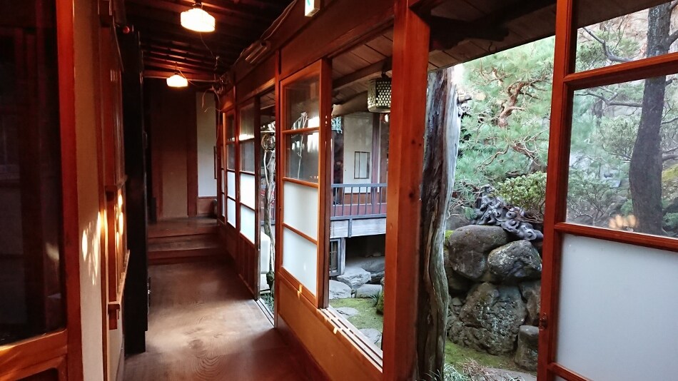 Hallway in the building