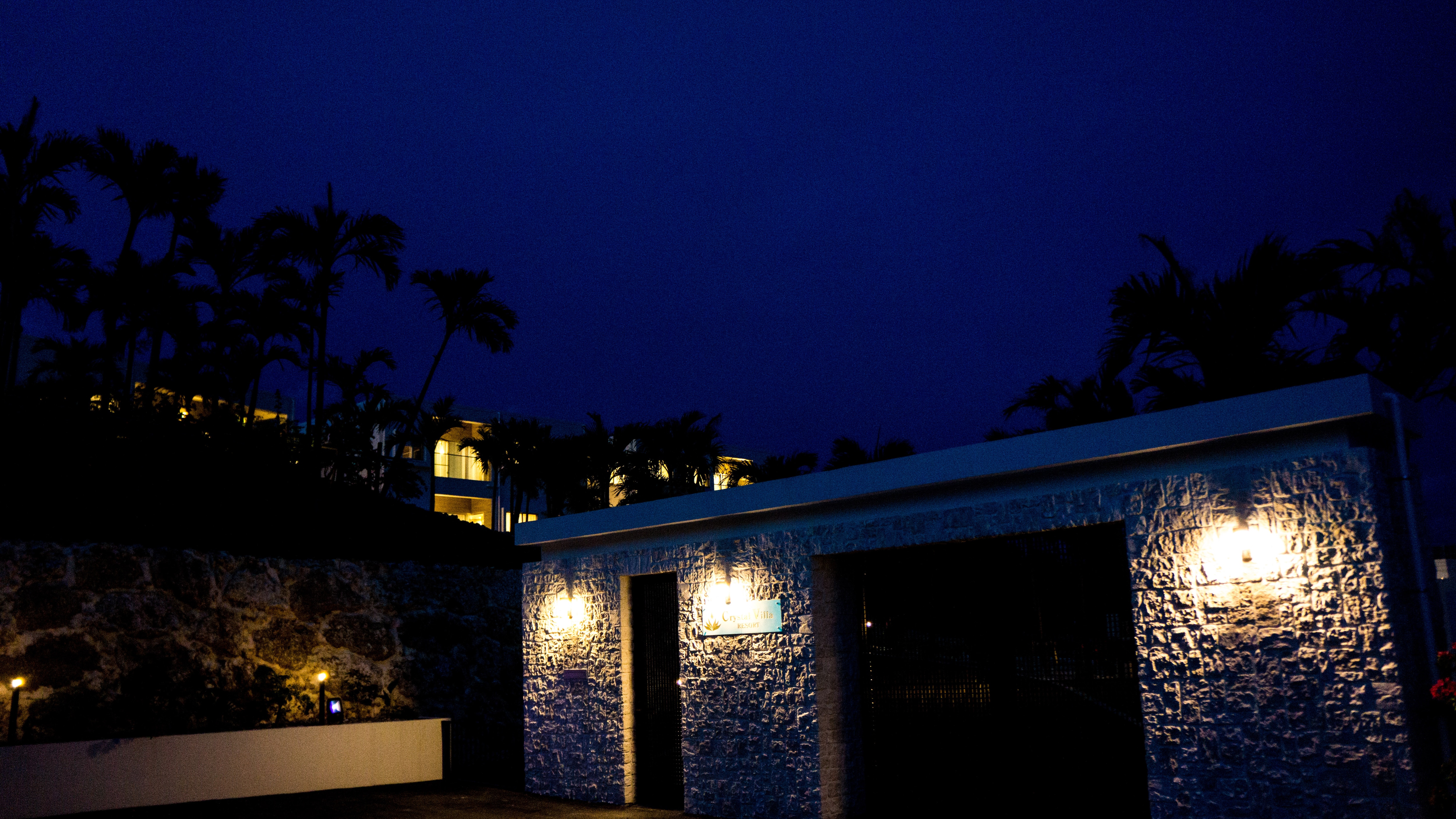 Night entrance