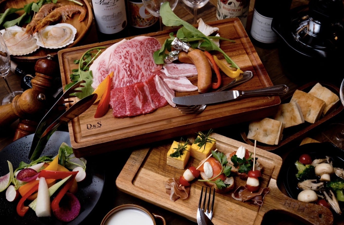 (Dinner) Deluxe BBQ menu