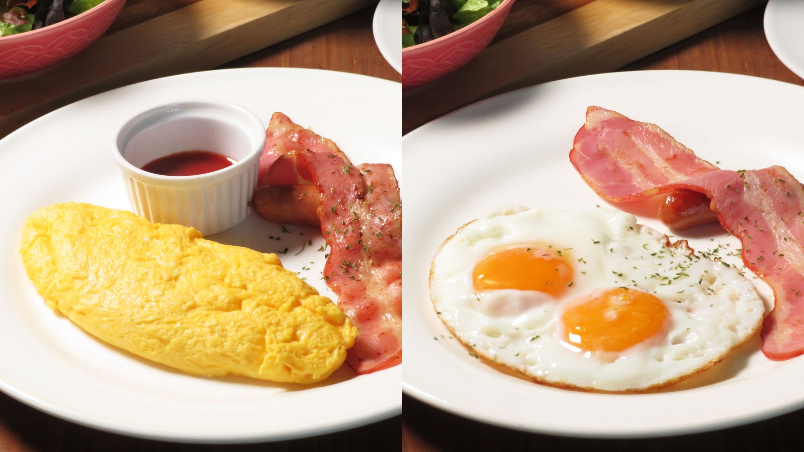 Our proud egg dishes (presentation examples)