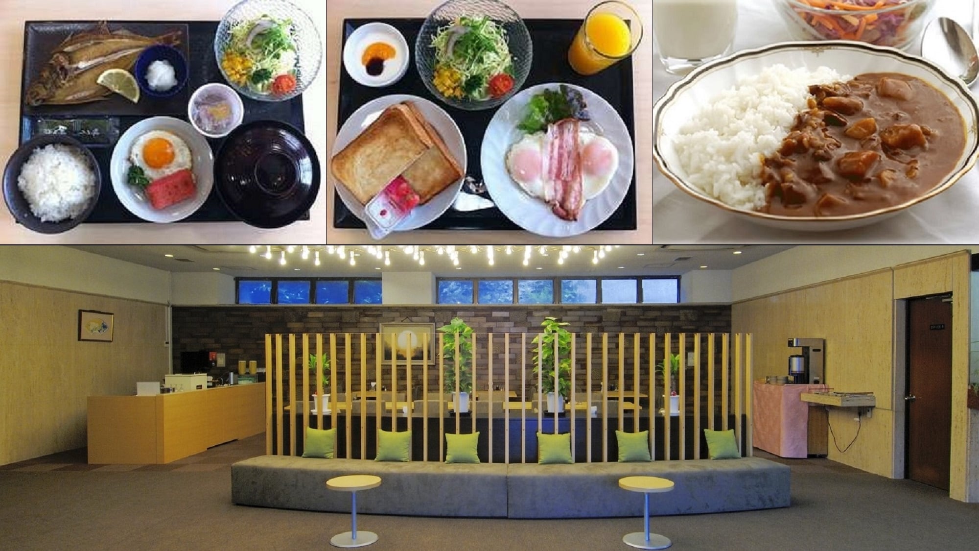 ・Breakfast [Japanese food, Western food, morning curry]