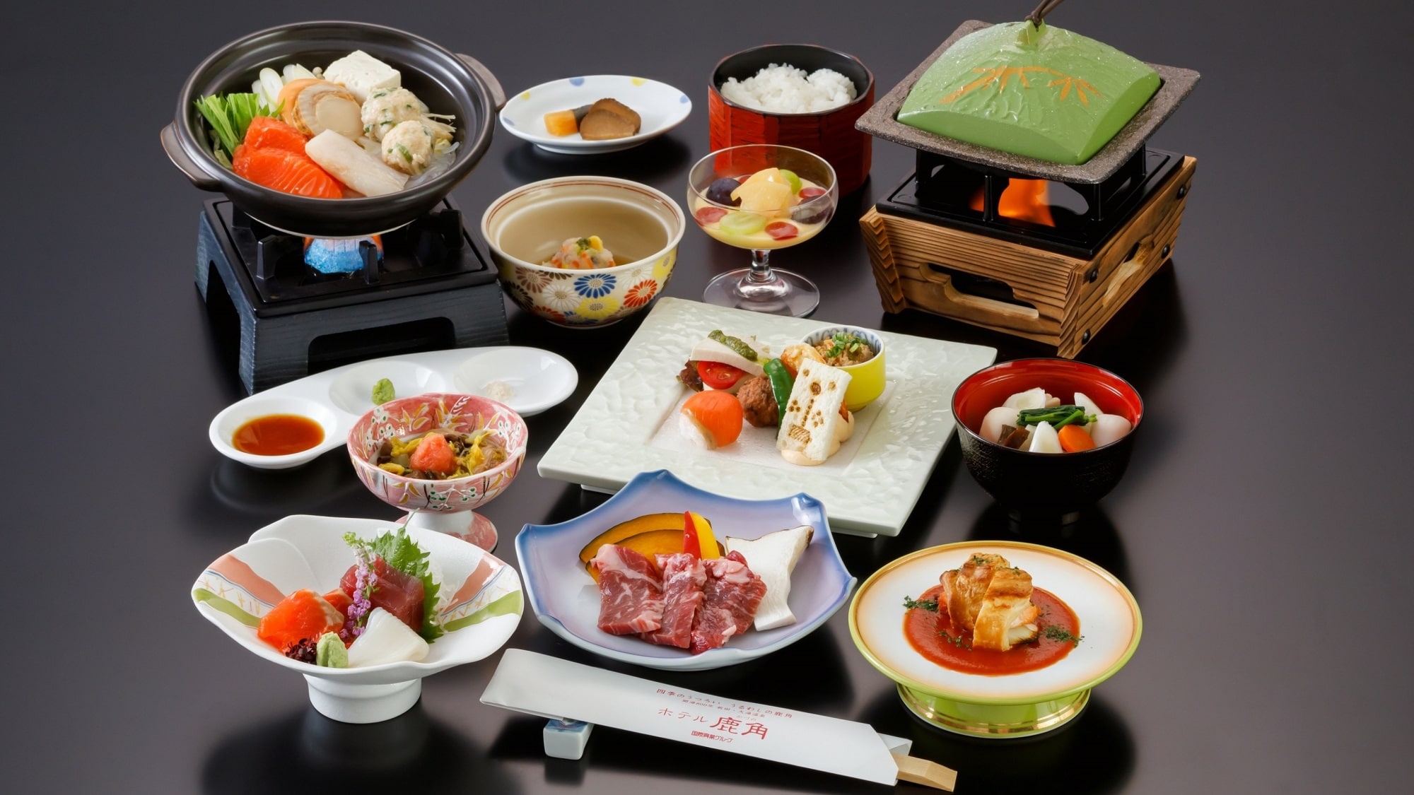 Example of “Komachi Course” dishes