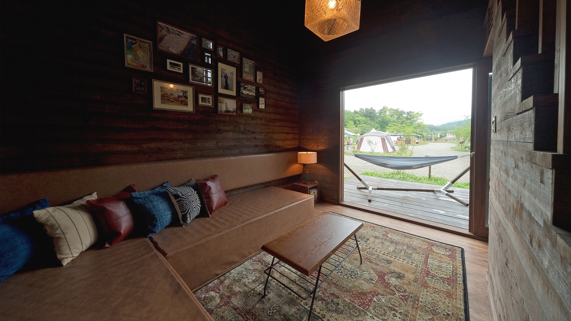 [DX Cabin] [1F] Spend time in your room or relax in a hammock. Have a special moment