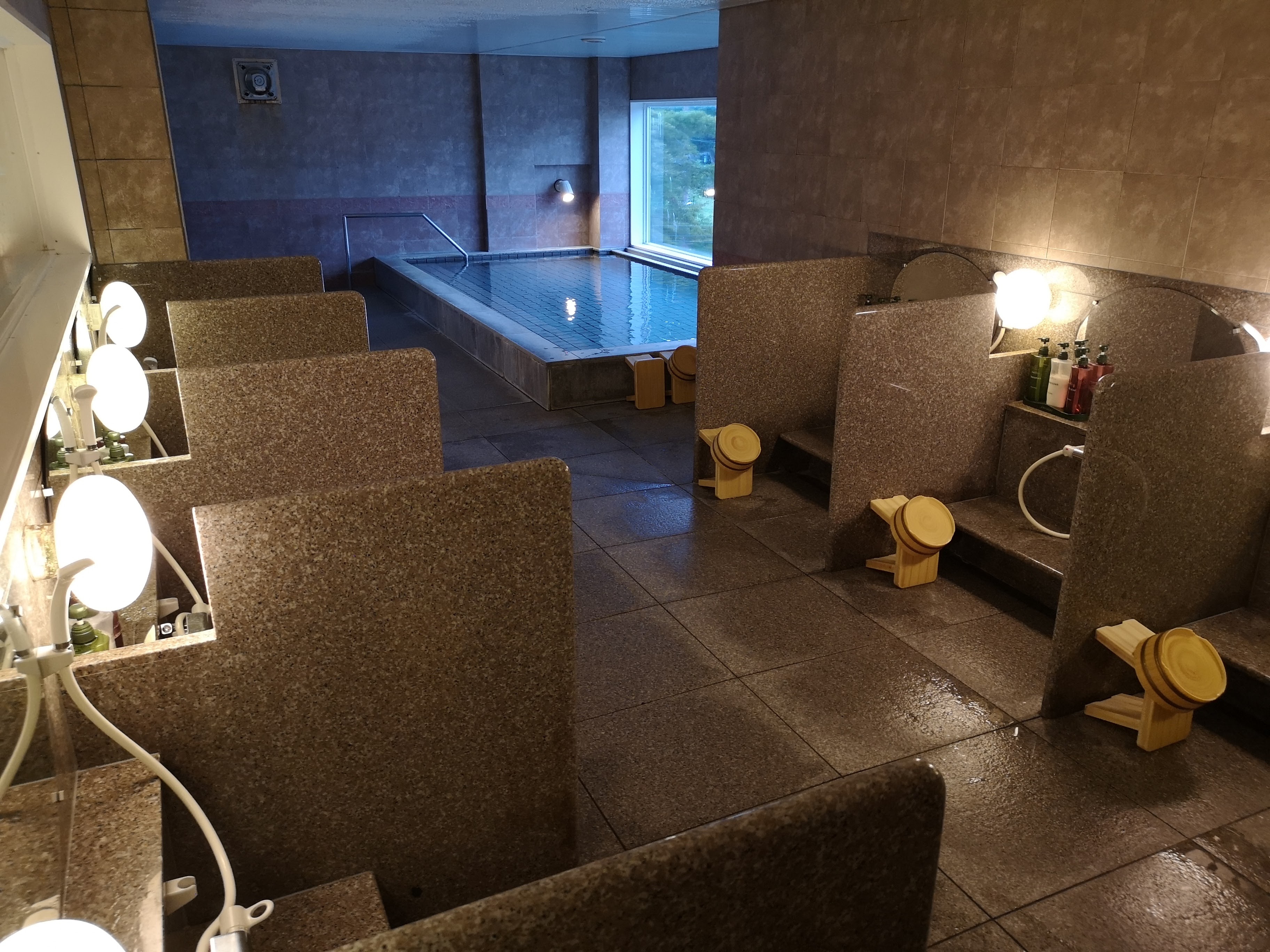 Large communal bath