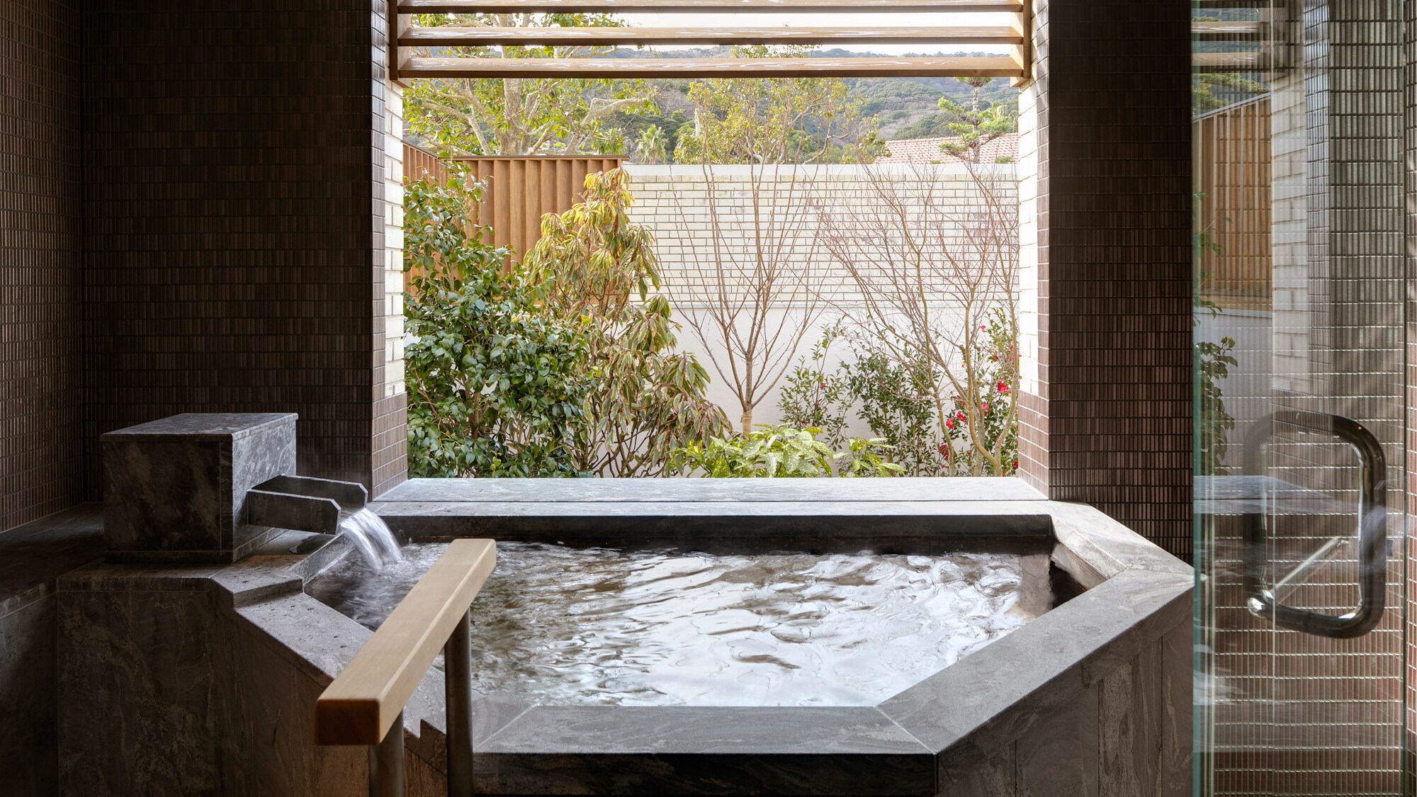 [GARDEN VILLA] Twin room with private open-air bath Type A