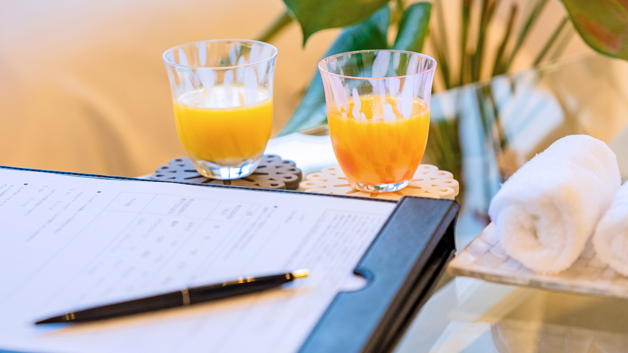 Welcome drink image