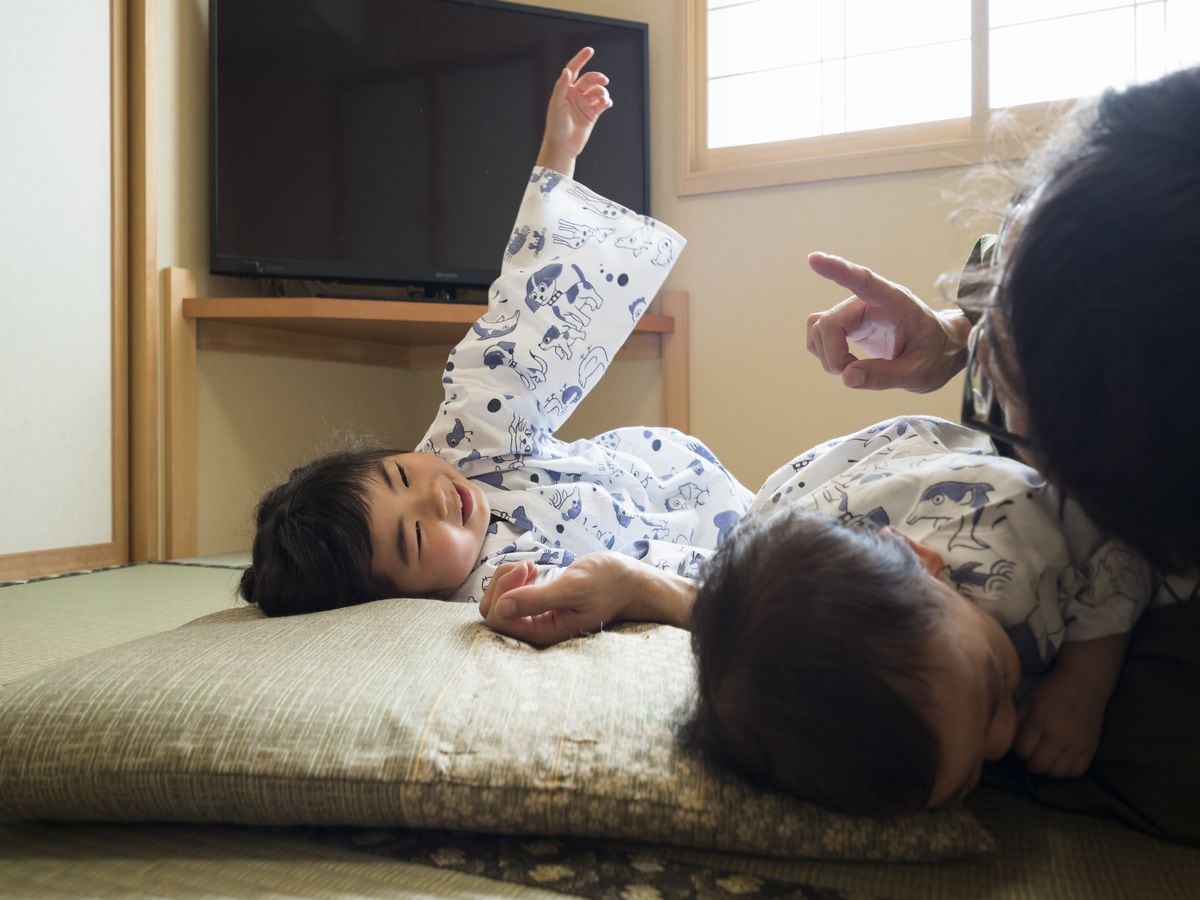 Rolling around in the room