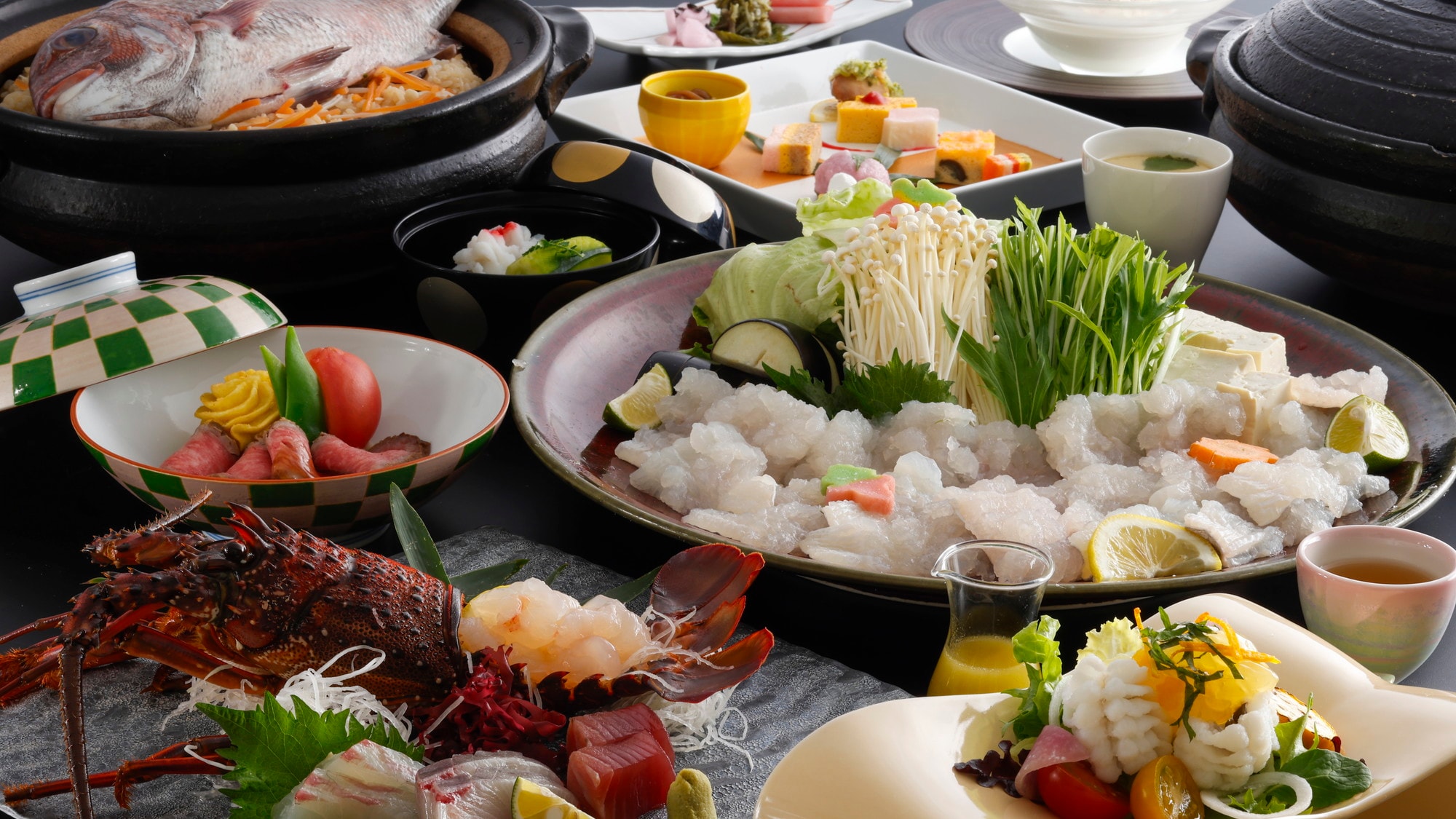 Hải sản Samadhi Summer Kaiseki (bữa ăn tại chỗ)