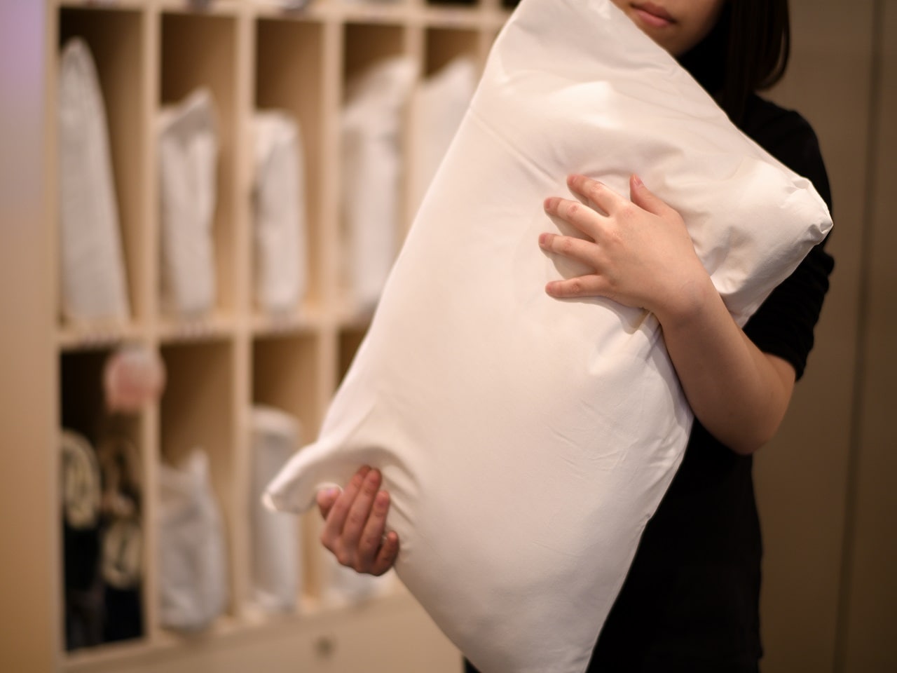 선택할 수 있는 베개