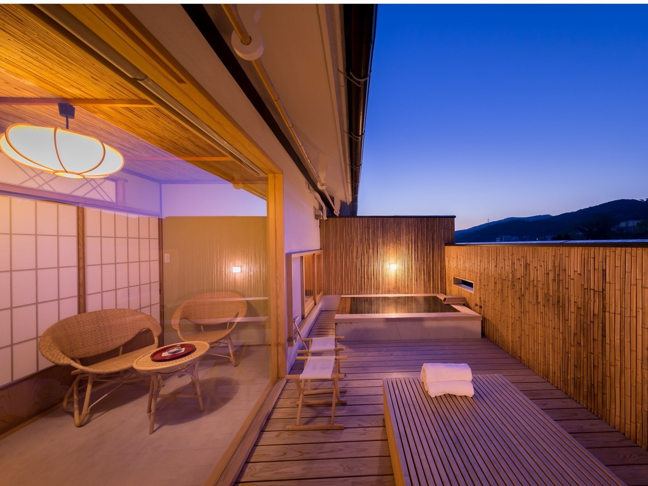 Miyabikan Guest room with open-air bath