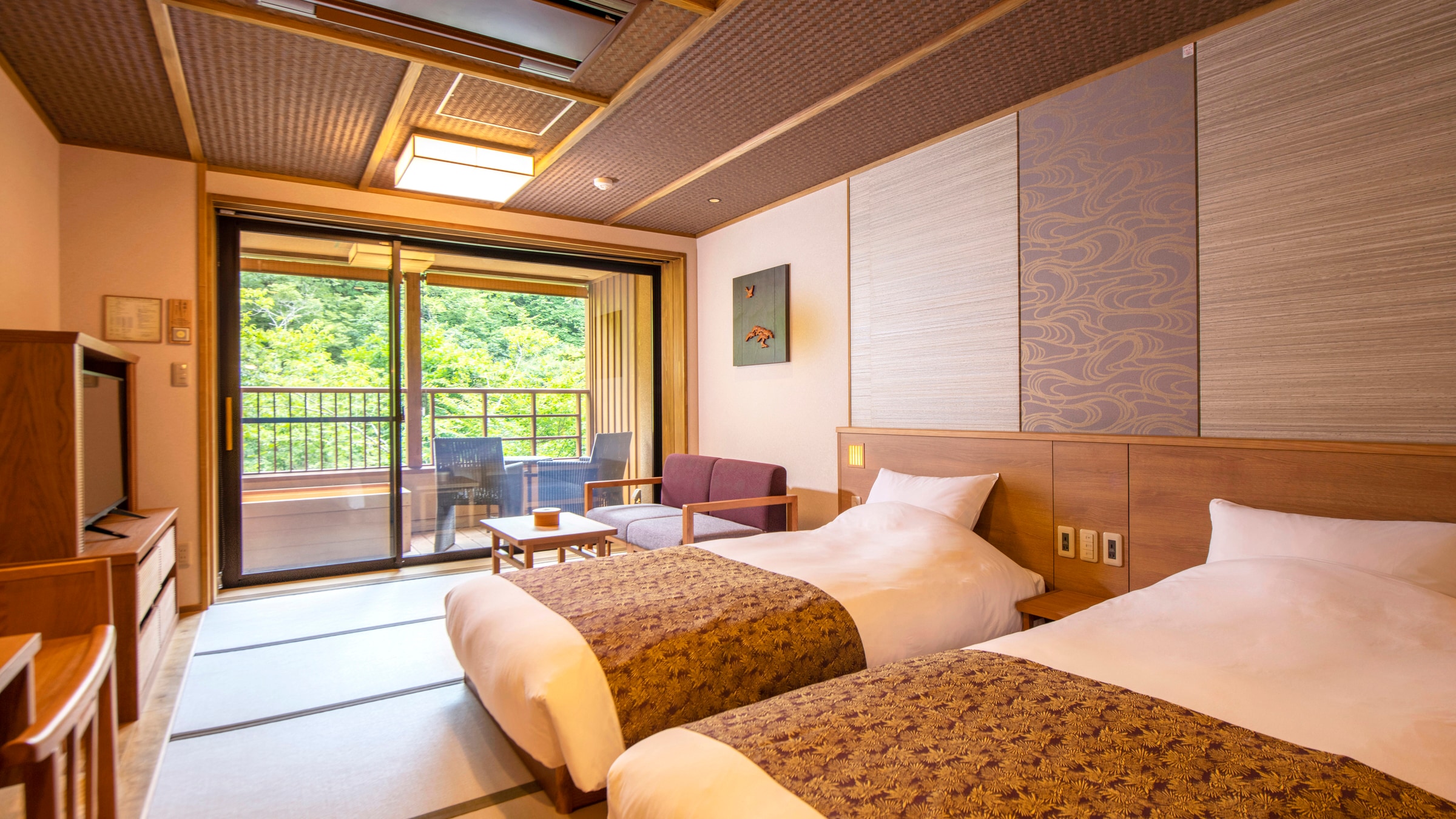 [Twin] A standard twin room that combines functionality and comfort.